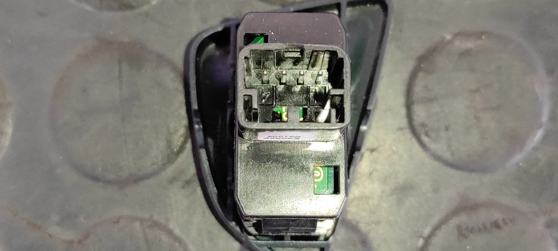 Recambio de MANDO ELEVALUNAS DELANTERO DERECHO para FORD KA (CCU) Titanium 169A1000 referencia OEM IAM E30583   - AZUL 5