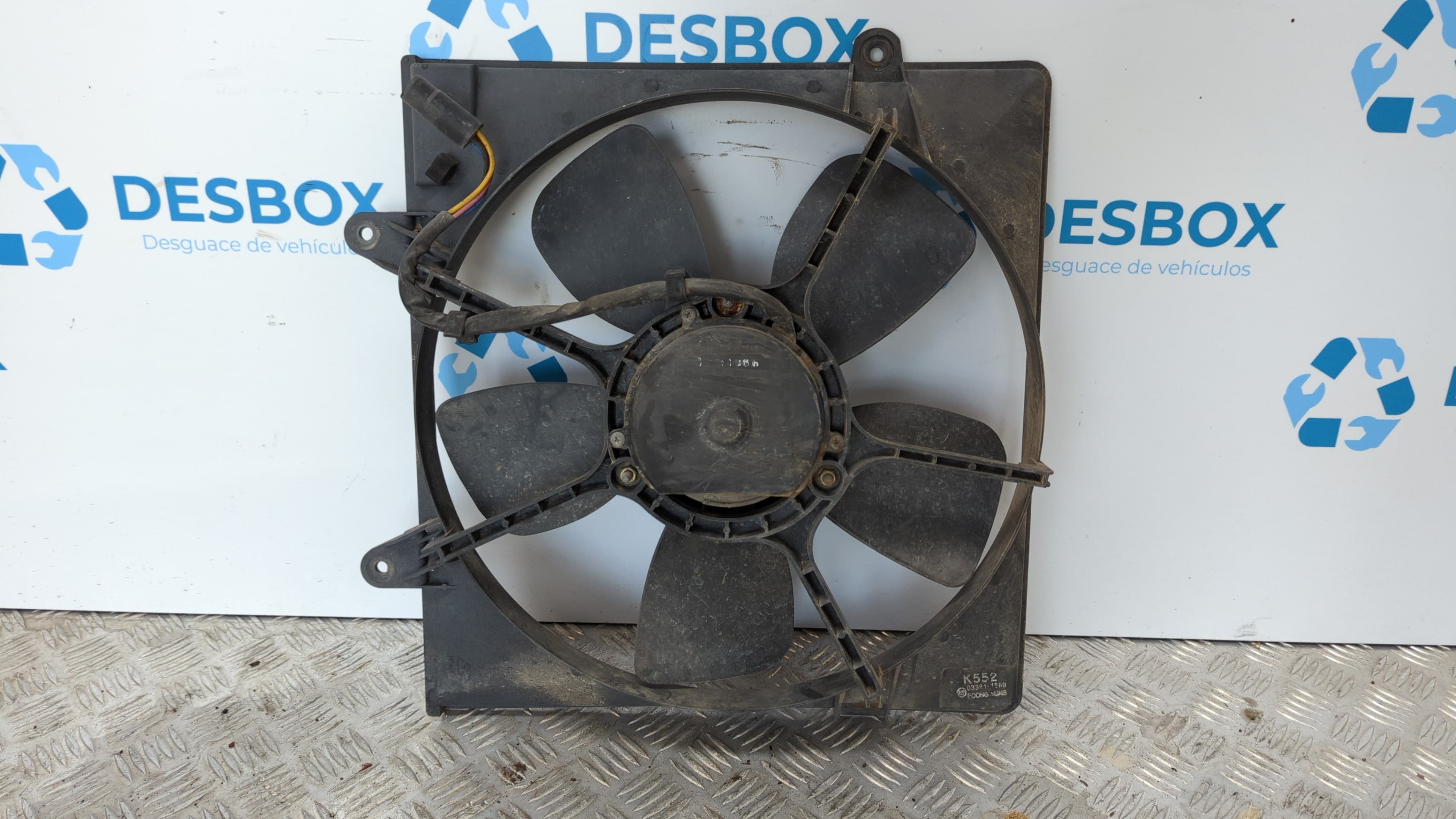 Recambio de ELECTROVENTILADOR para KIA CARNIVAL II J3 referencia OEM IAM 033811560