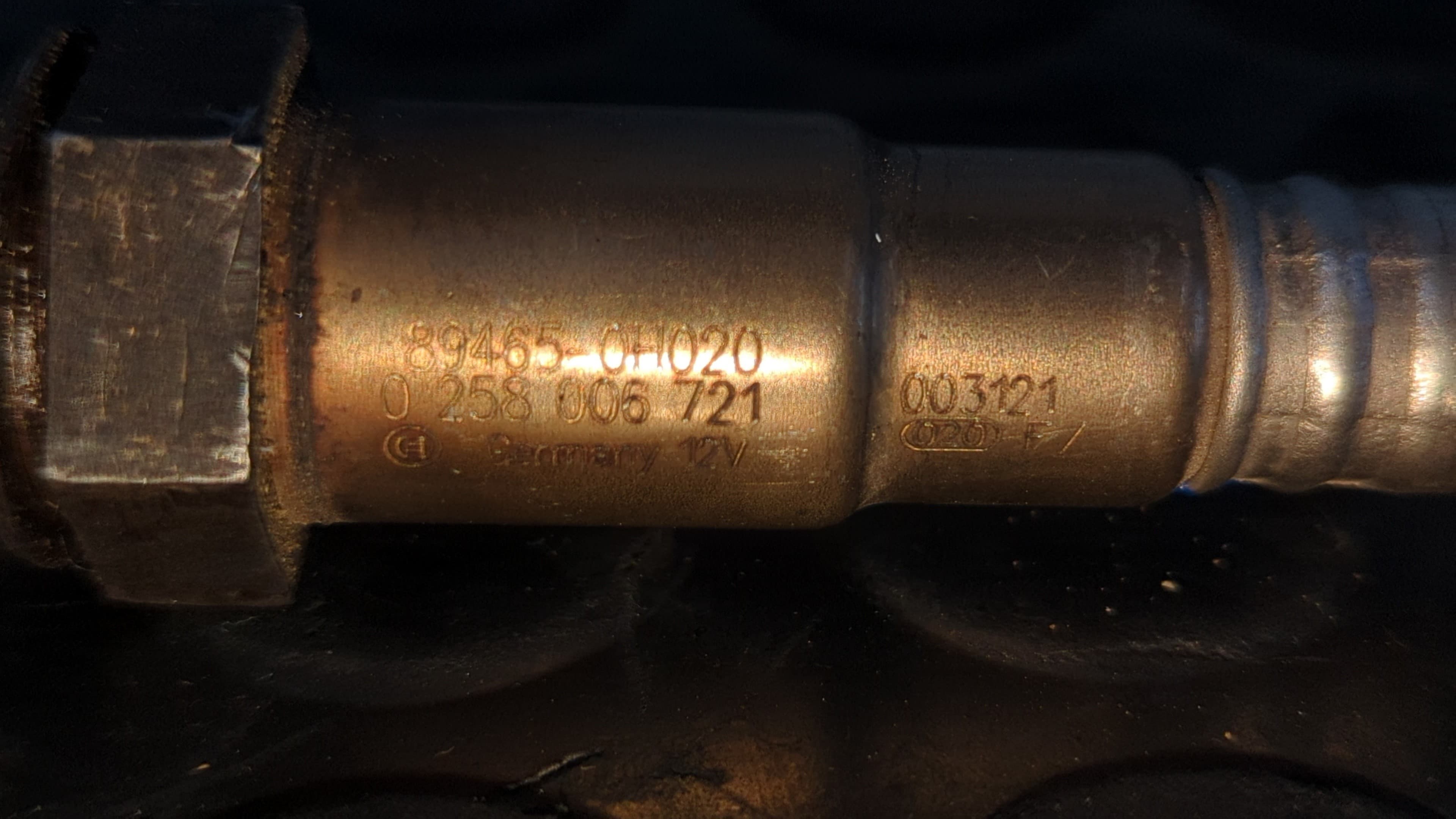 Recambio de SONDA LAMBDA para PEUGEOT 107 1.0 CAT (384F) 1KR referencia OEM IAM 894650H020 4