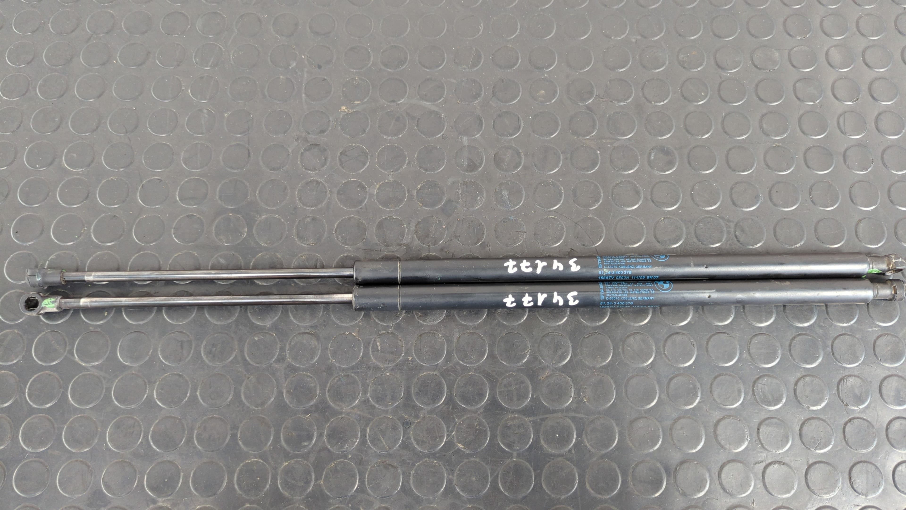 Recambio de AMORTIGUADORES MALETERO / PORTON para BMW X3 (E83) 2.0 16V Diesel CAT 204D4D referencia OEM IAM 51243400379   - NEGRO
