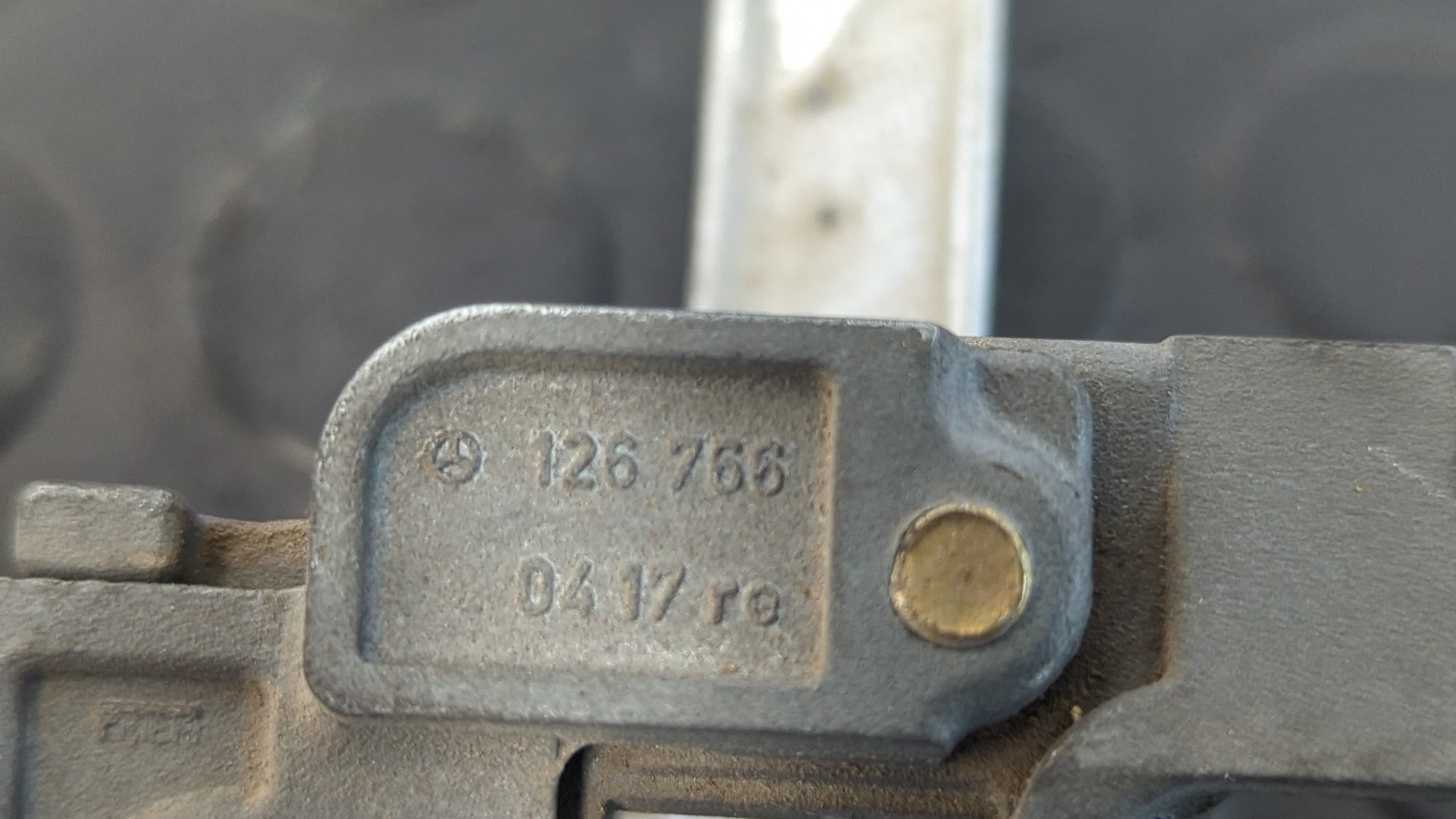 Recambio de MANETA INTERIOR TRASERA DERECHA para MERCEDES CLASE S (W126) referencia OEM IAM 1267660417 3