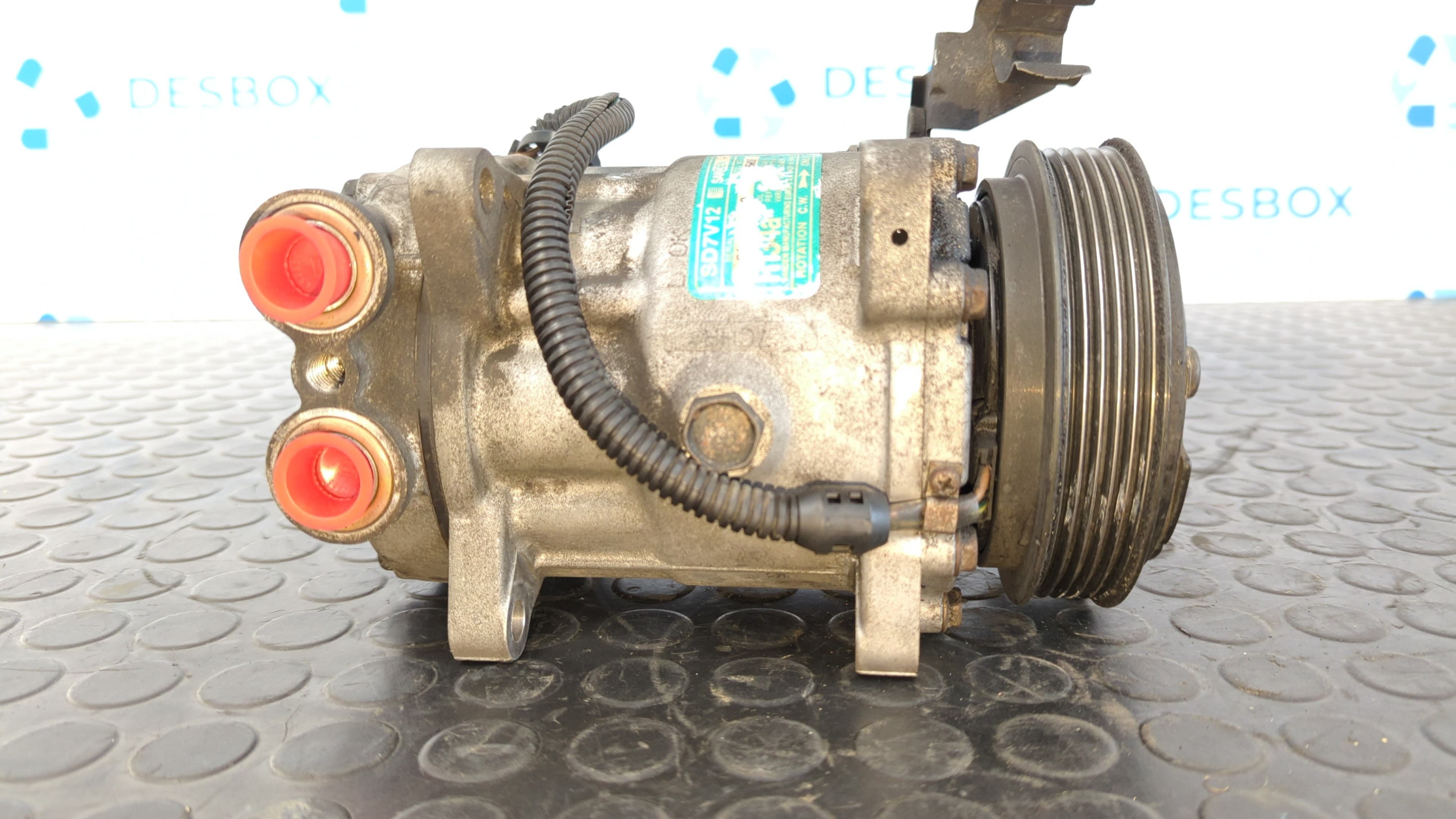 Recambio de COMPRESOR AIRE ACONDICIONADO para CITROEN SAXO VJZ referencia OEM IAM 1500F   - BLANCO 3