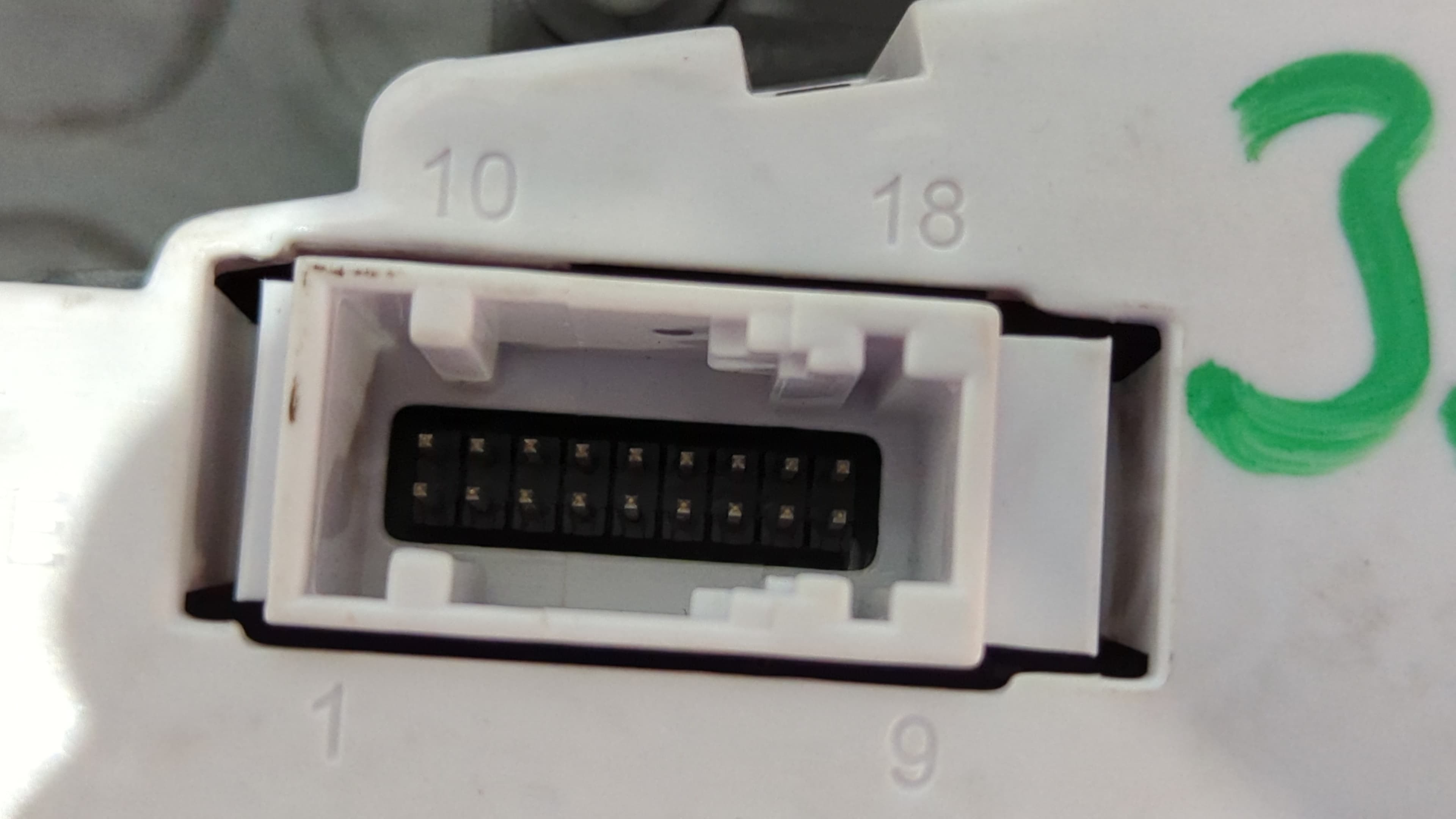 Recambio de MANDO CLIMATIZADOR para FORD FIESTA (CB1) ECOnetic HHJC referencia OEM IAM 8A6T16C612AJ   - BLANCO 8