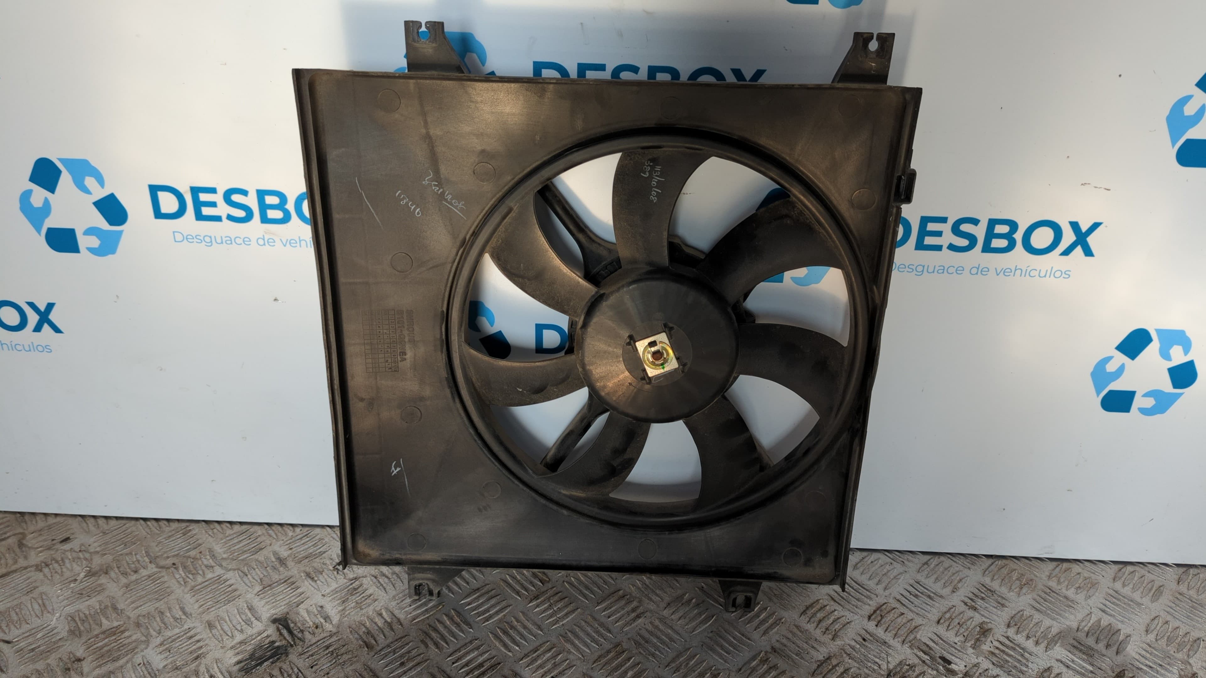 Recambio de ELECTROVENTILADOR para HYUNDAI ATOS (MX) 1.0 CAT G4HD referencia OEM IAM B101QQVEA   - AZUL 4