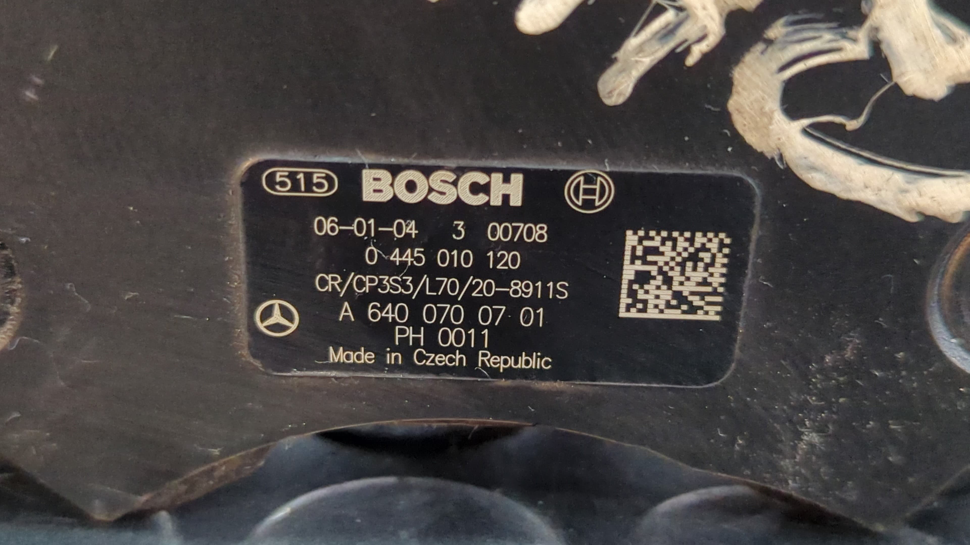 Recambio de BOMBA INYECCION para MITSUBISHI COLT BERLINA 5 (Z30A) 1.5 DI-D Instyle (D) OM639 referencia OEM IAM A6400700701   - AZUL 5