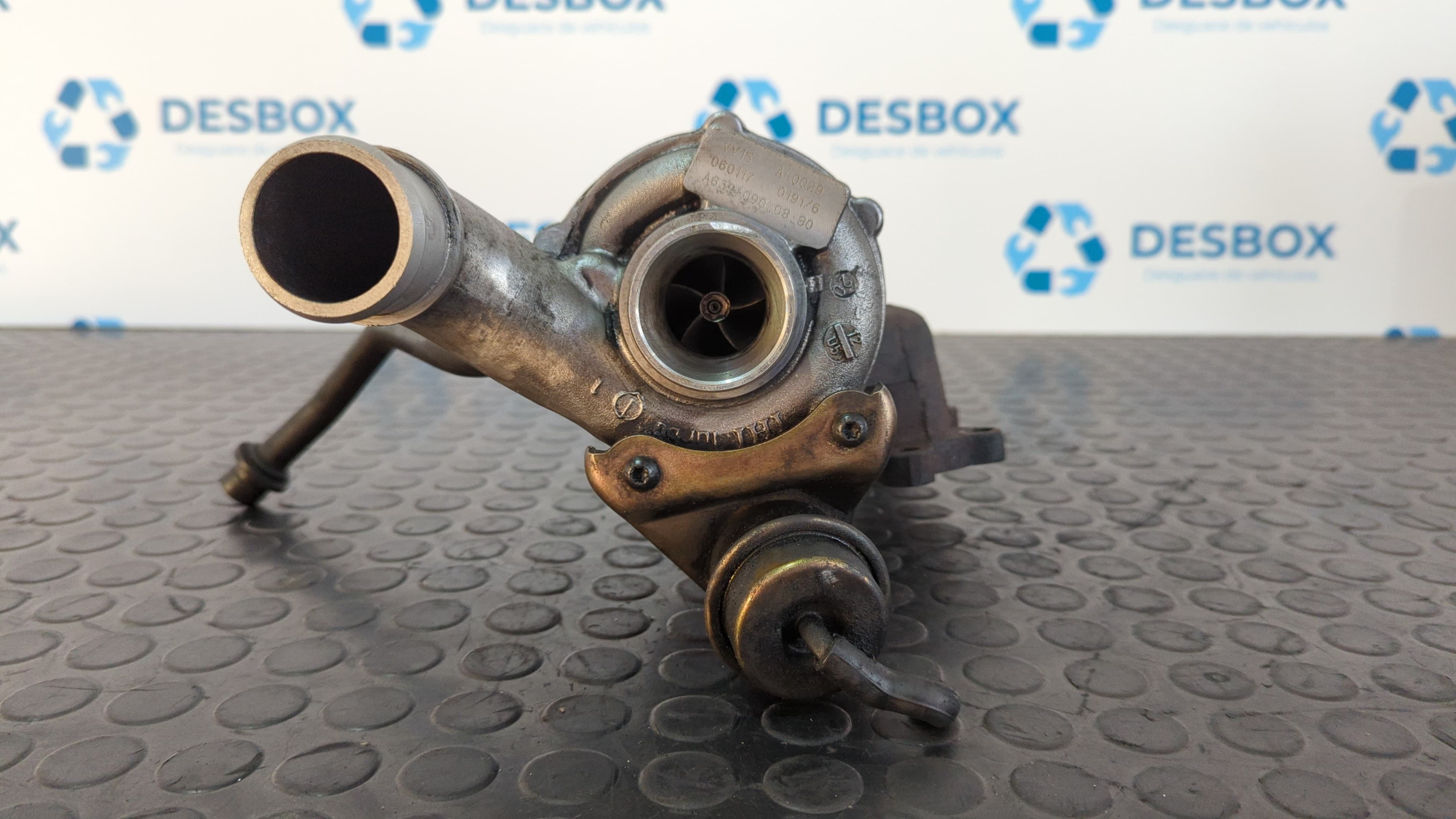 Recambio de TURBOCOMPRESOR para MITSUBISHI COLT BERLINA 5 (Z30A) 1.5 DI-D Instyle (D) OM639 referencia OEM IAM A6390900880   - AZUL