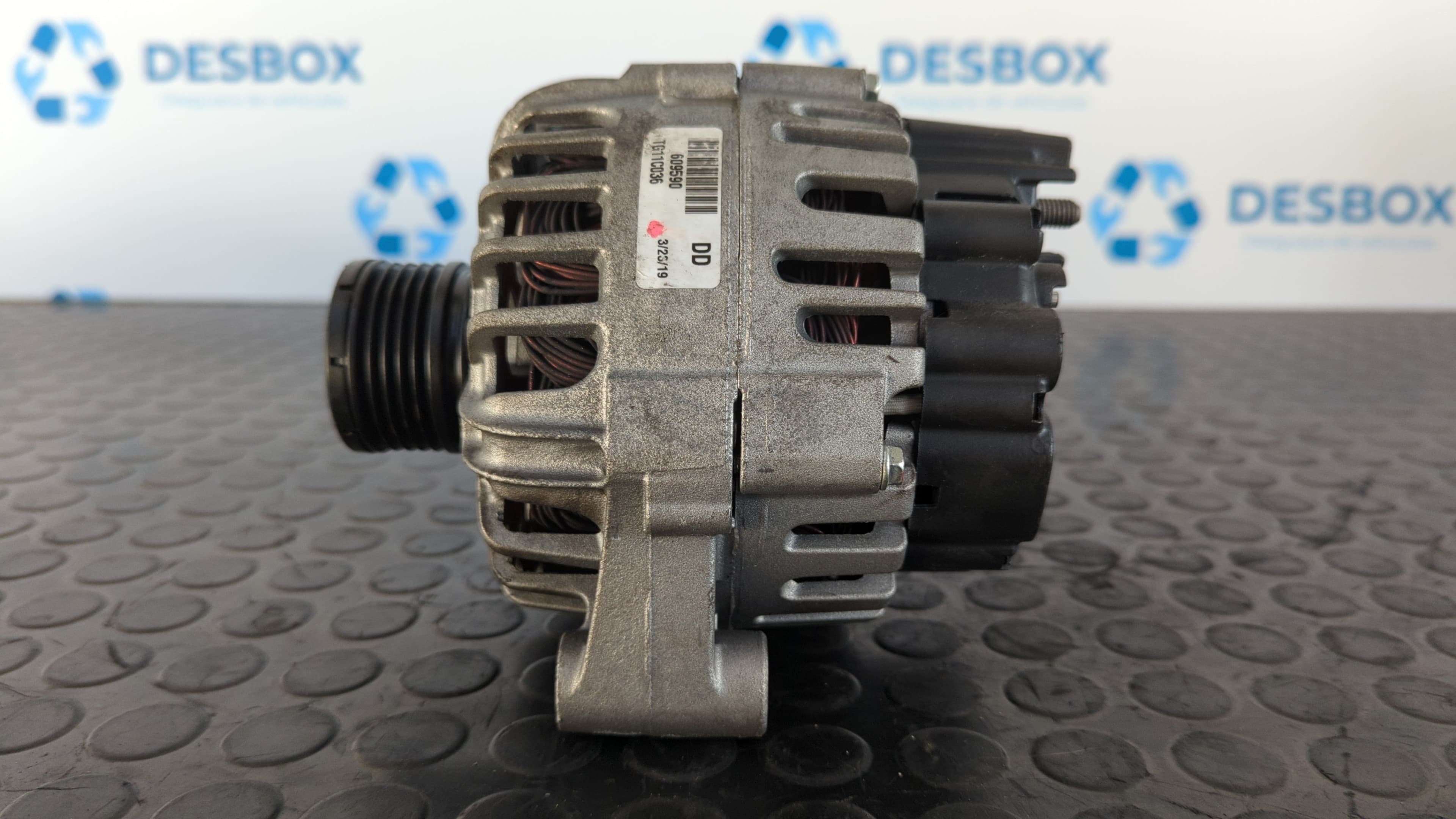 Recambio de ALTERNADOR para MITSUBISHI COLT BERLINA 5 (Z30A) 1.5 DI-D Instyle (D) OM639 referencia OEM IAM TG11C036   - AZUL 3