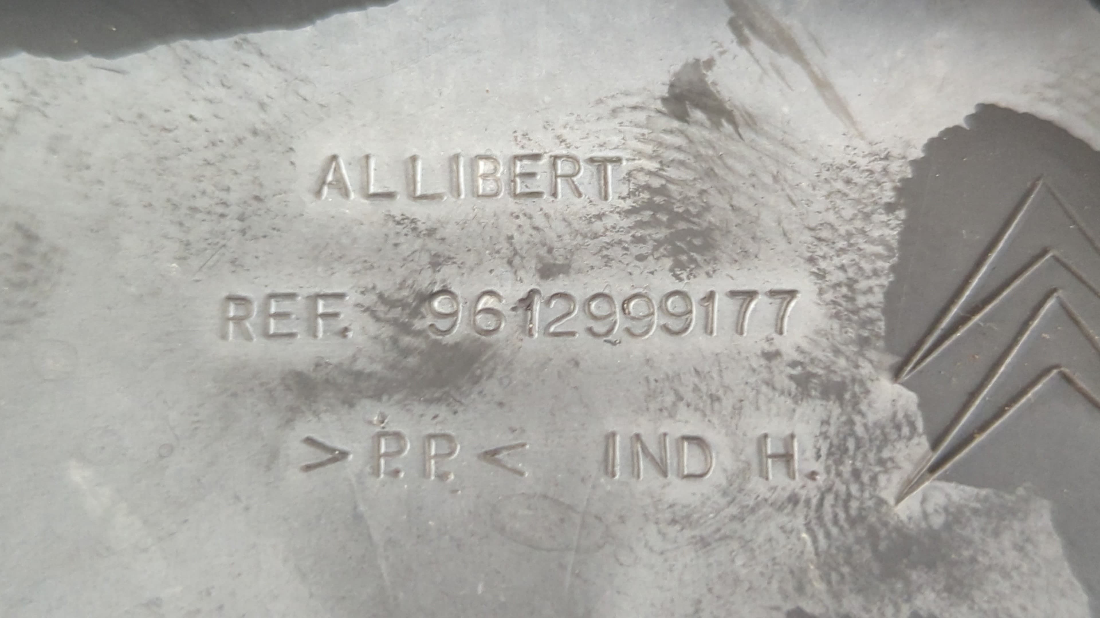 Recambio de REJILLA DELANTERA para CITROEN C15 D 161A referencia OEM IAM 9612999177   - BLANCO 3