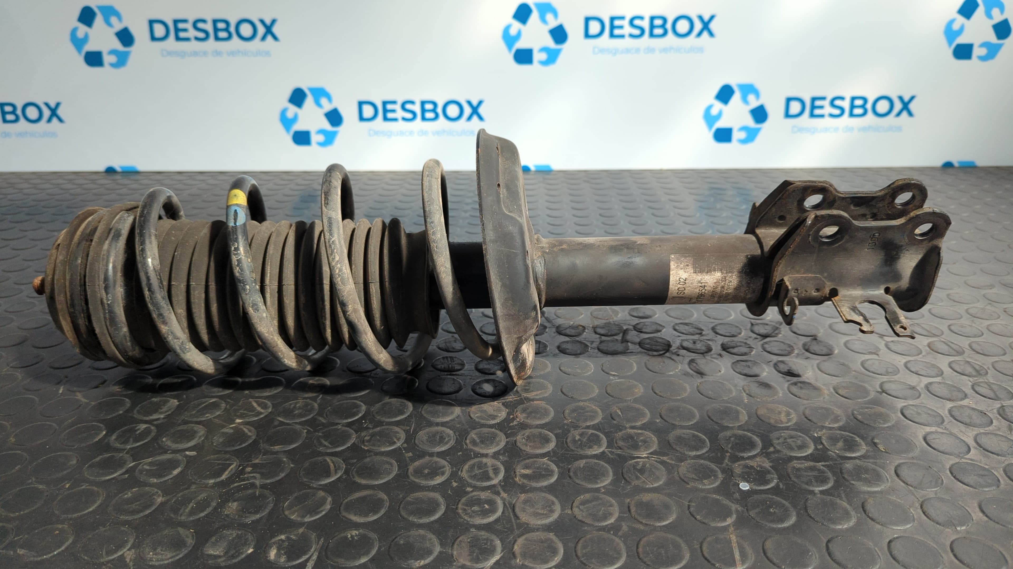 Recambio de AMORTIGUADOR DELANTERO IZQUIERDO para FIAT GRANDE PUNTO (199) 1.4 8V Dynamic 350A1000 referencia OEM IAM 51796541   - GRIS PLATA