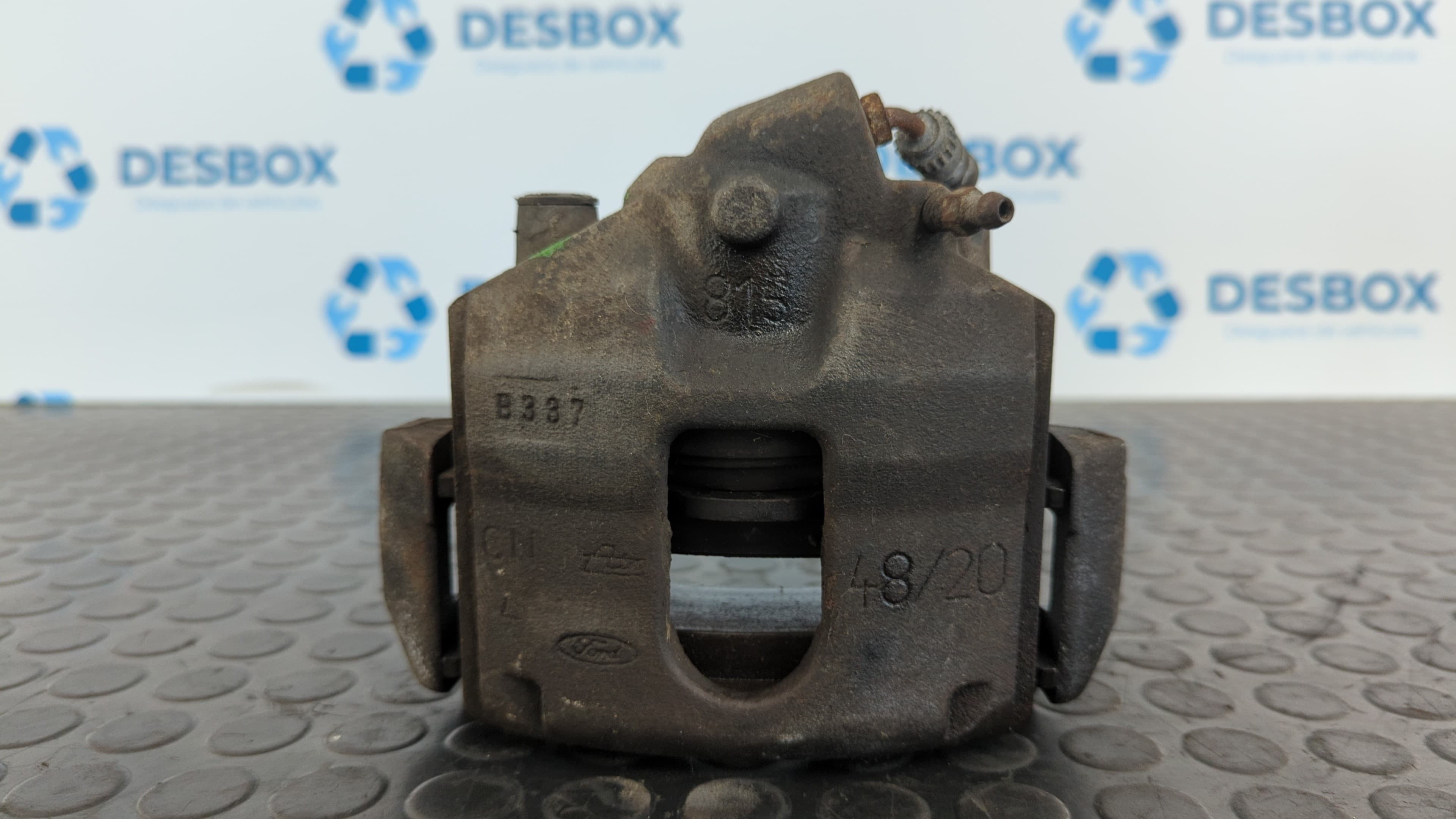 Recambio de PINZA DE FRENO DELANTERA IZQUIERDA para FORD KA (CCQ) 1.3 8V Duratec CAT referencia OEM IAM B337 815   - VERDE