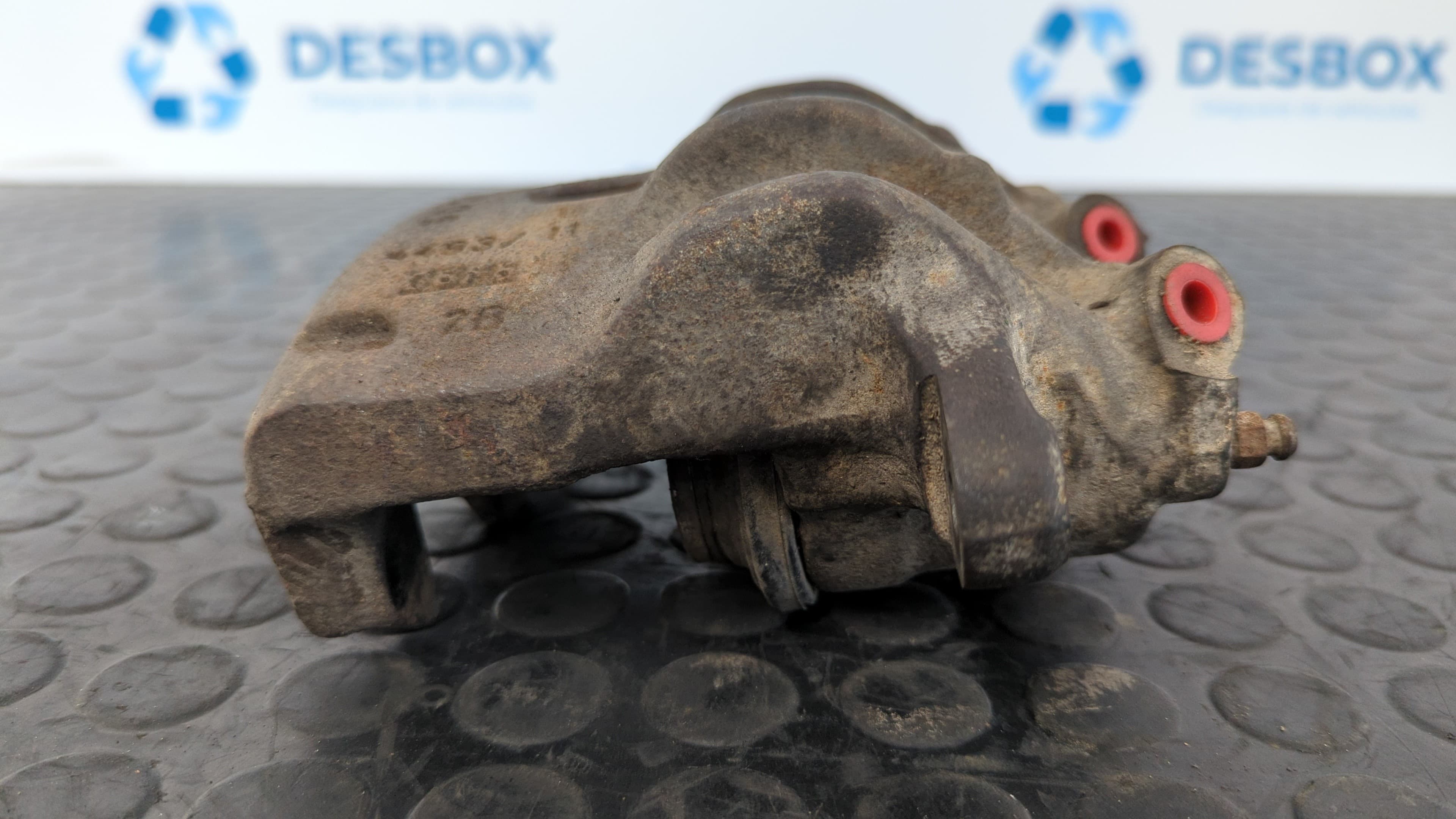 Recambio de PINZA DE FRENO DELANTERA IZQUIERDA para PEUGEOT BOXER CAJA CERR. ACRISTALADO (RS3200)(230)(->'02) 1400  D T9A referencia OEM IAM 449311   - BLANCO 7