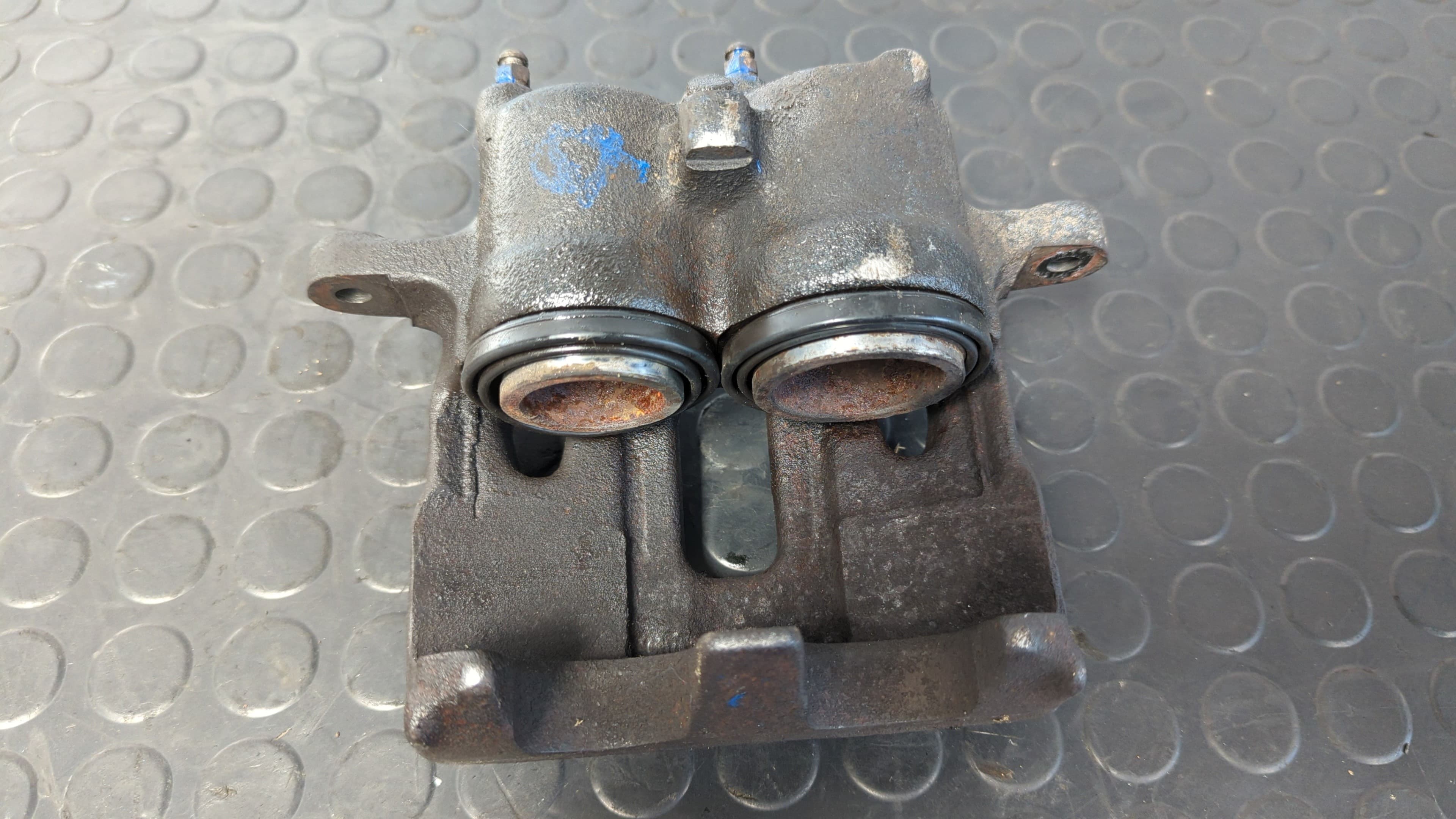 Recambio de PINZA DE FRENO DELANTERA IZQUIERDA para FIAT DUCATO COMBI (DESDE 03.94) 1.9 Turbodiesel DHX referencia OEM IAM 449311   - VERDE 6