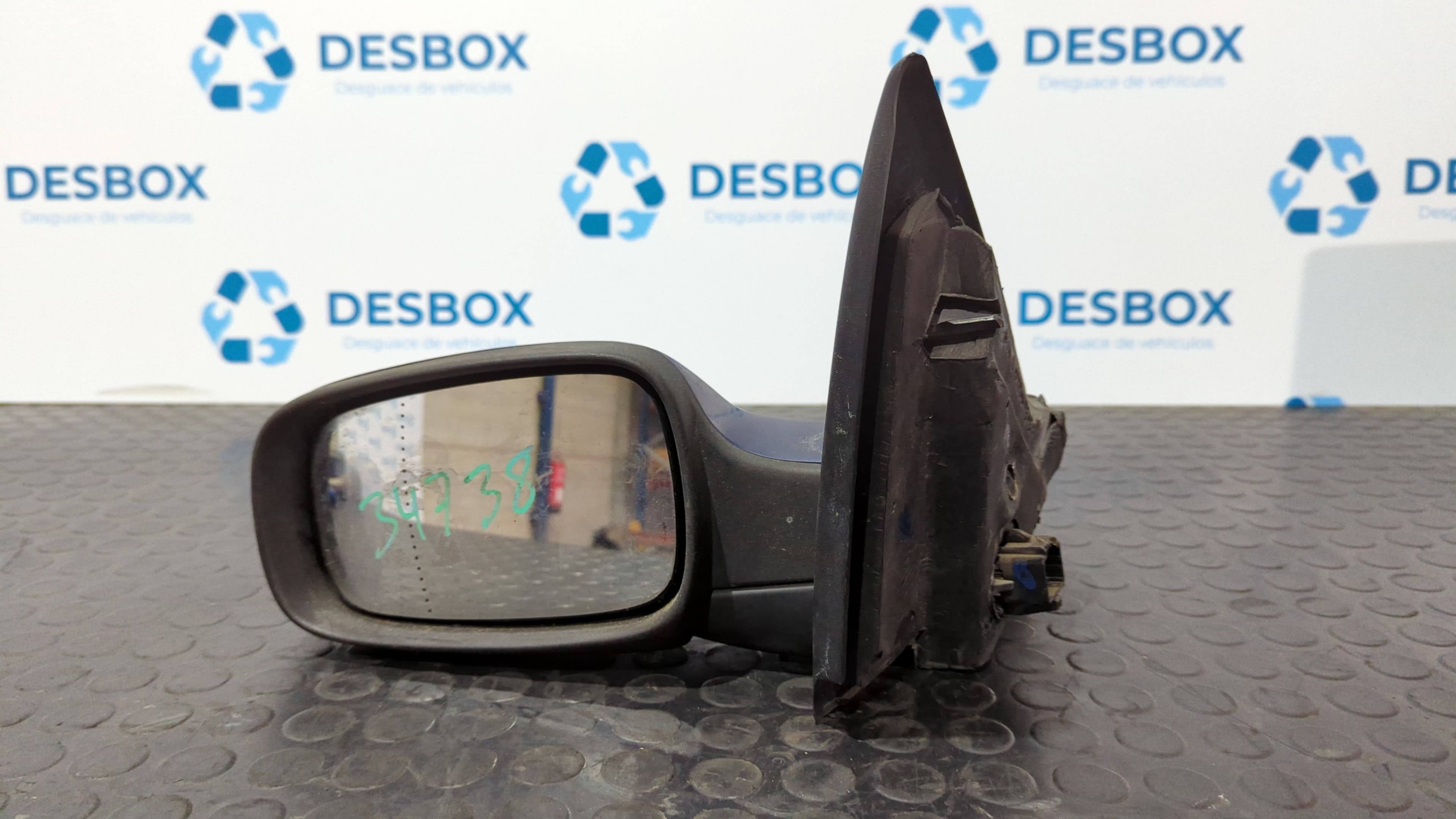 Recambio de RETROVISOR IZQUIERDO para RENAULT MEGANE II CLASSIC BERLINA 1.4 16V K4J730 referencia OEM IAM 110511071109   - AZUL
