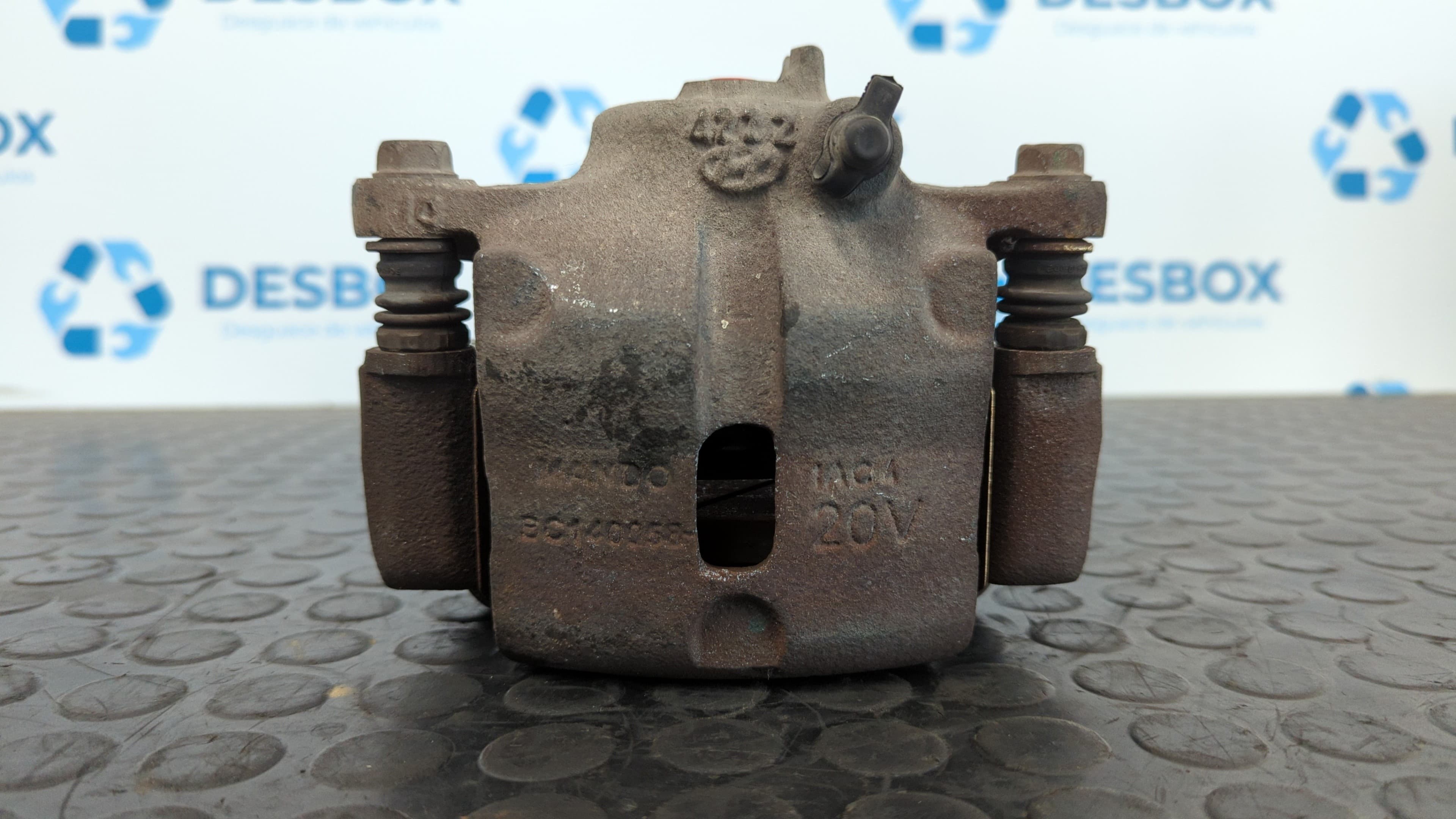 Recambio de PINZA DE FRENO DELANTERA IZQUIERDA para HYUNDAI ATOS (MX) 1.0 CAT G4HD referencia OEM IAM BC140058   - AZUL