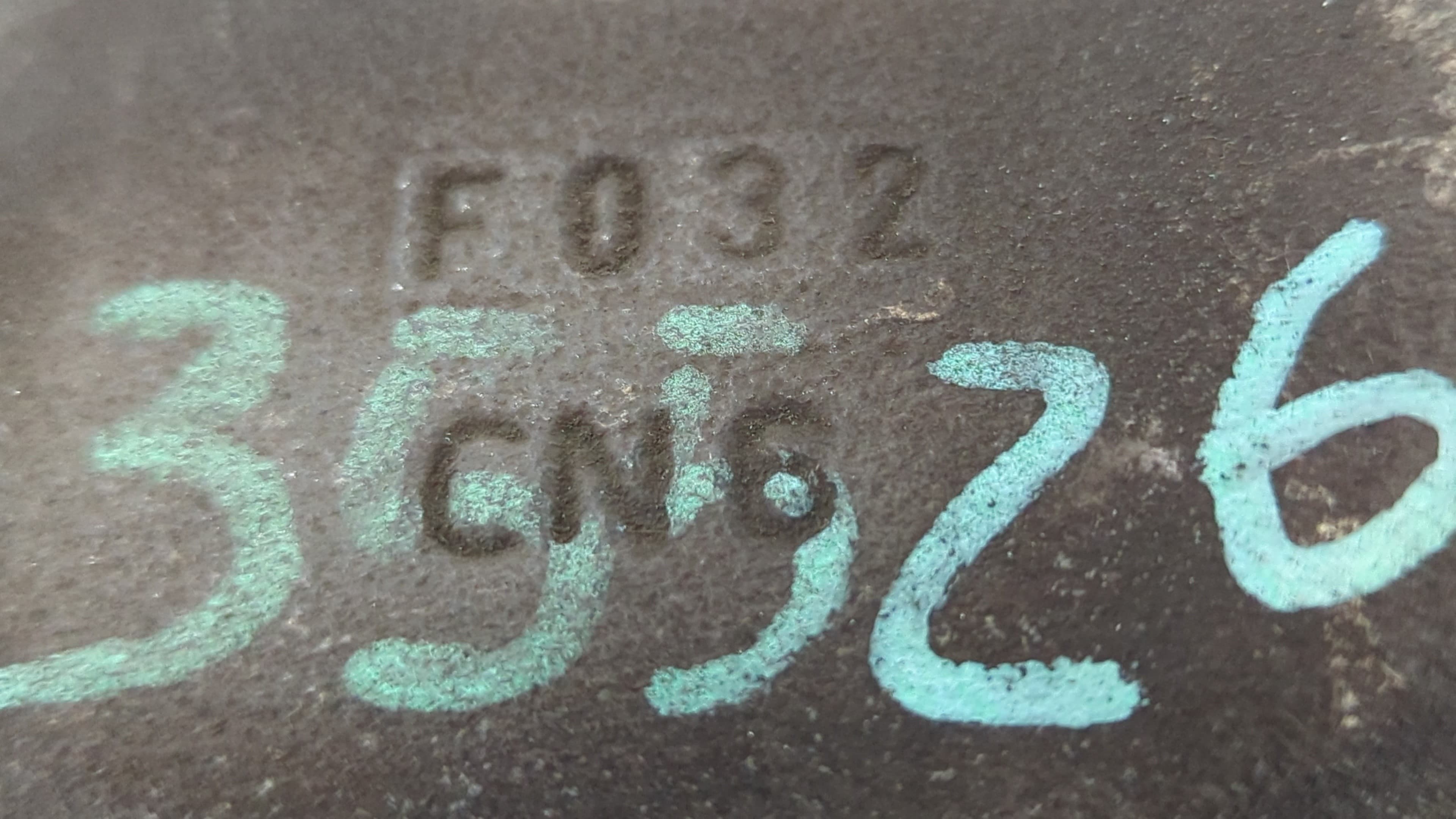Recambio de PINZA DE FRENO DELANTERA DERECHA para CITROEN C2 Audace KFVTU3JP referencia OEM IAM F032 CN6   - ROJO 4