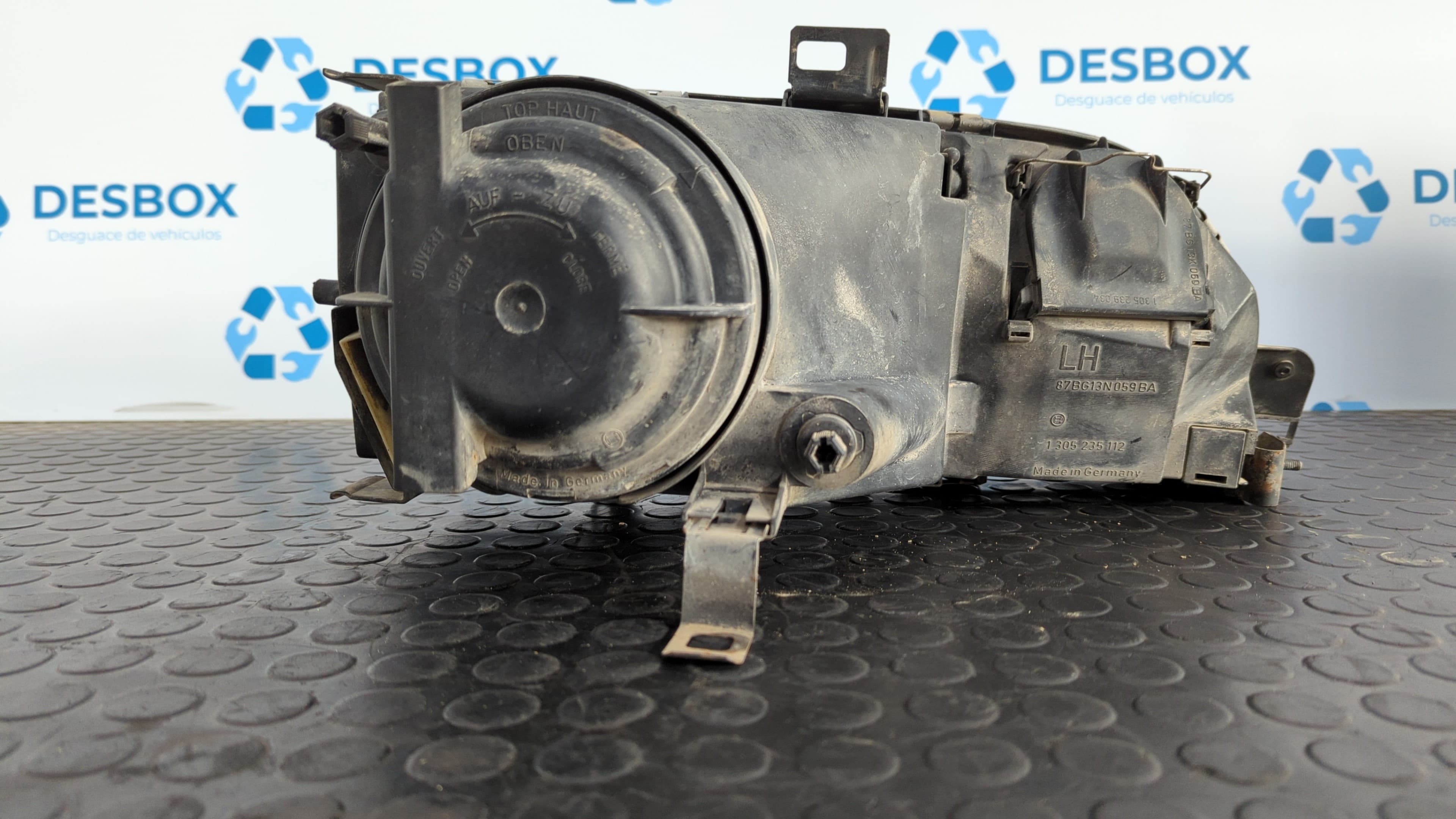 Recambio de FARO IZQUIERDO para FORD SIERRA BERLINA 1.8 Turbodiesel RFA referencia OEM IAM 87BG13N059BA   - BLANCO 5
