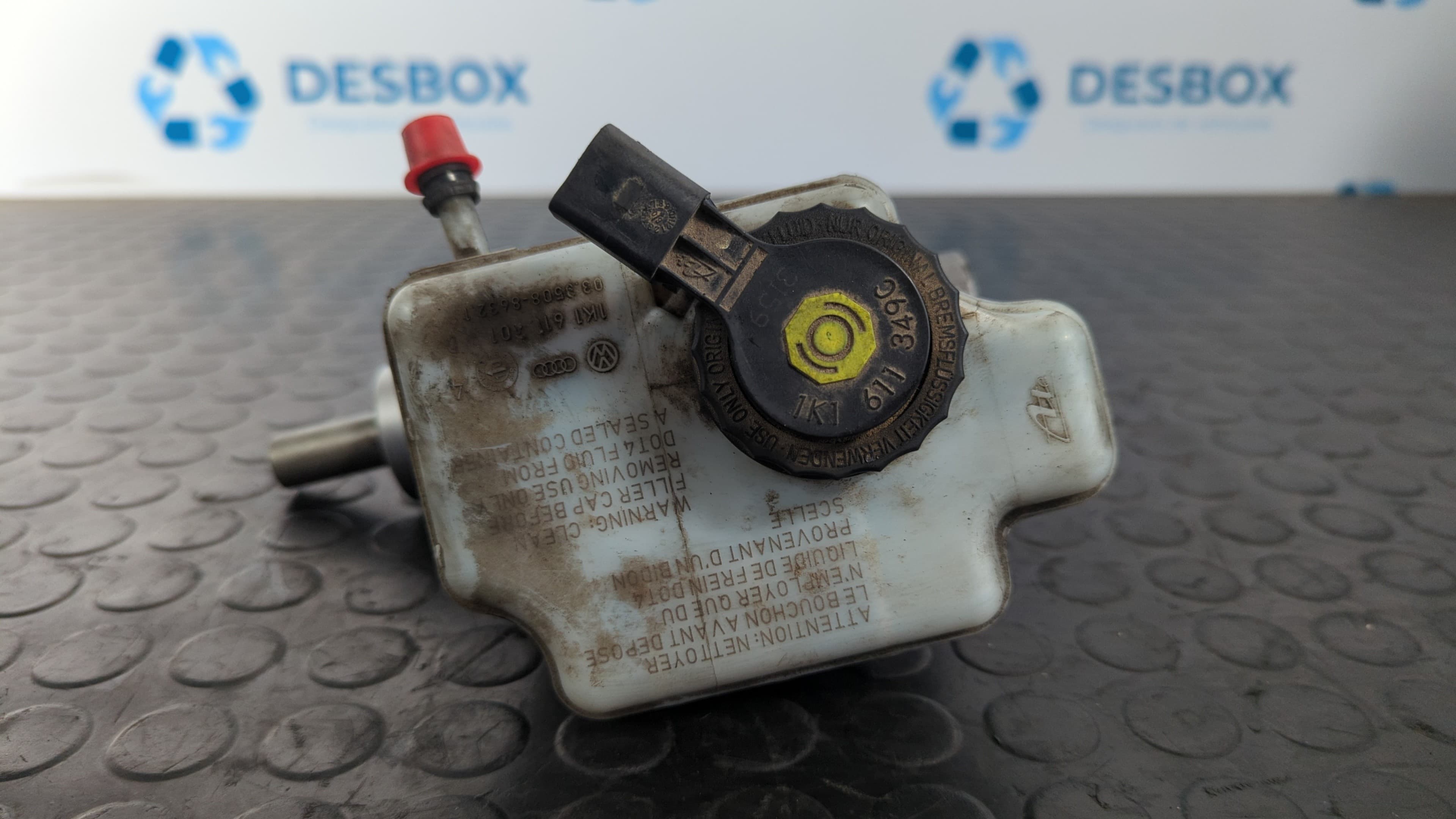 Recambio de BOMBA FRENO para AUDI A3 SPORTBACK (8P) 1.6 TDI Ambition CAYC referencia OEM IAM 1K1611301D   - NEGRO 3