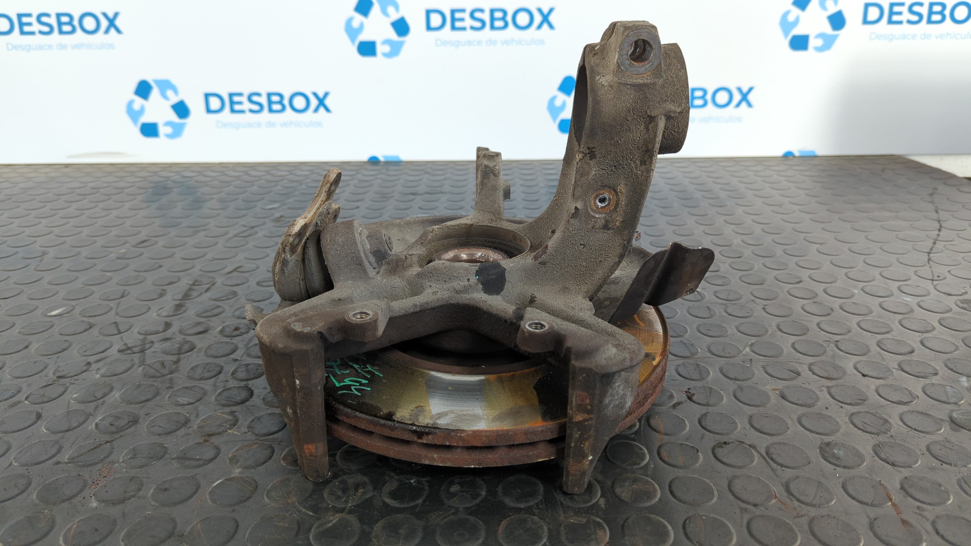 Recambio de MANGUETA DELANTERA IZQUIERDA para SKODA FABIA (6Y2/6Y3) Urban Line AMF referencia OEM IAM 6Q0255AC   - VERDE 2