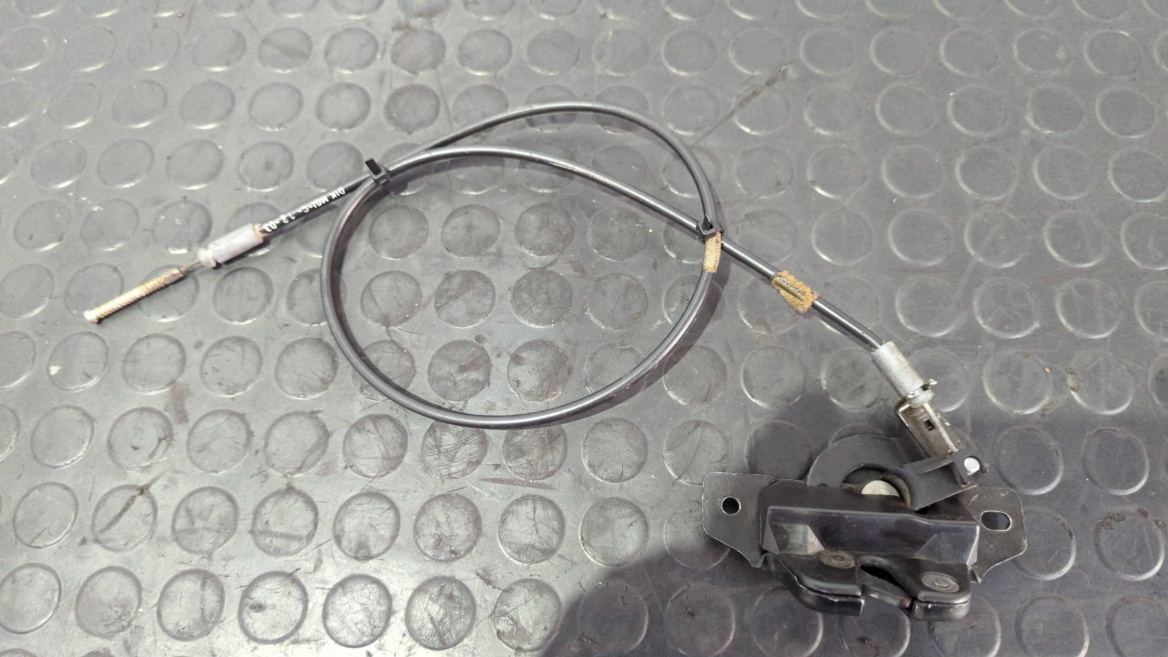 Recambio de CERRADURA PUERTA TRASERA DERECHA para CITROEN BERLINGO 2.0 HDi CAT (RHY / DW10TD) RHY referencia OEM IAM    - BLANCO