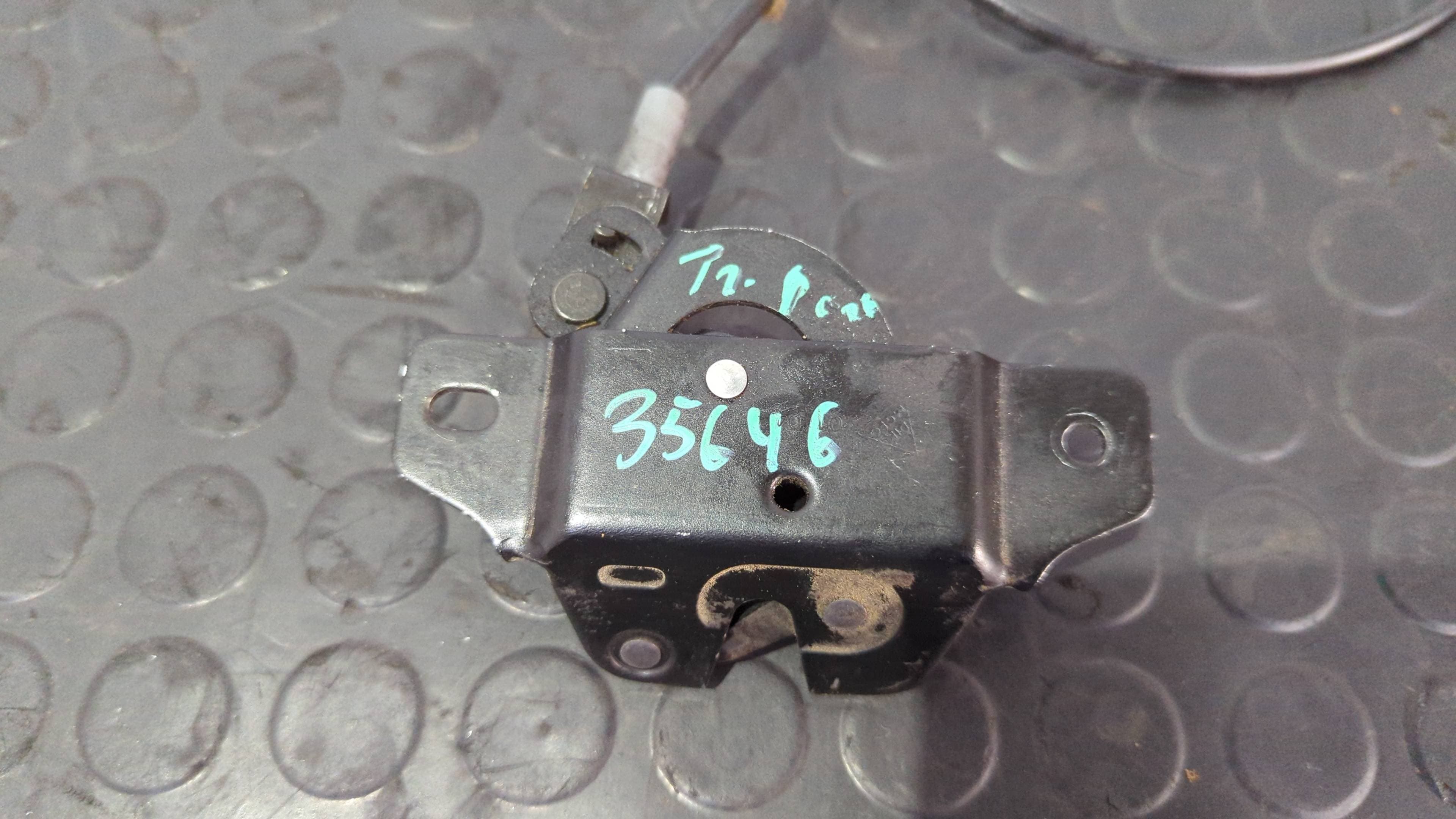 Recambio de CERRADURA PUERTA TRASERA DERECHA para CITROEN BERLINGO 2.0 HDi CAT (RHY / DW10TD) RHY referencia OEM IAM    - BLANCO 2