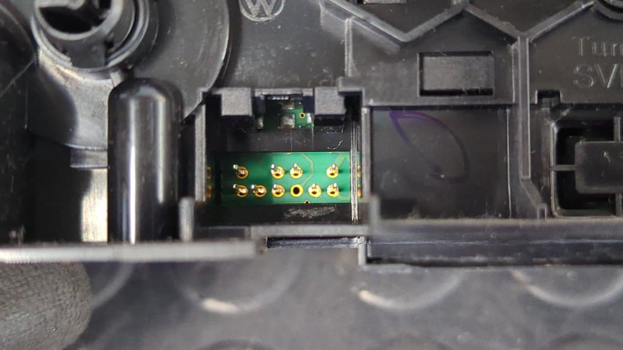 Recambio de MANDO CALEFACCION / AIRE ACONDICIONADO para VOLKSWAGEN POLO (6C1) Advance BlueMotion CUS referencia OEM IAM 6C0820045A   - AZUL 4