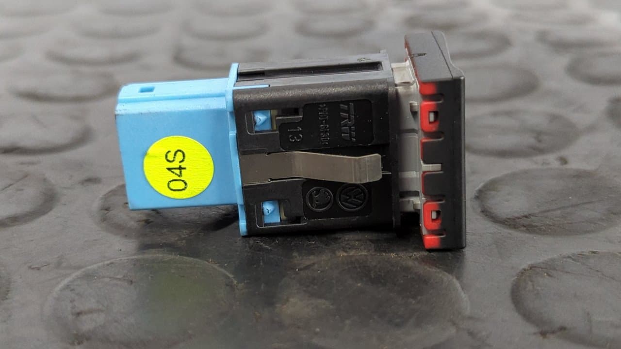 Recambio de WARNING para VOLKSWAGEN POLO (6C1) Advance BlueMotion CUS referencia OEM IAM 6C0953509A   - AZUL 4