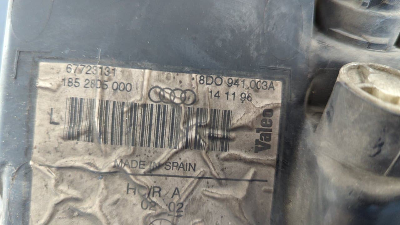 Recambio de FARO IZQUIERDO para AUDI A4 AVANT (B5) 1.8 T Avant AEB referencia OEM IAM 8D0941003A    - BLANCO 4