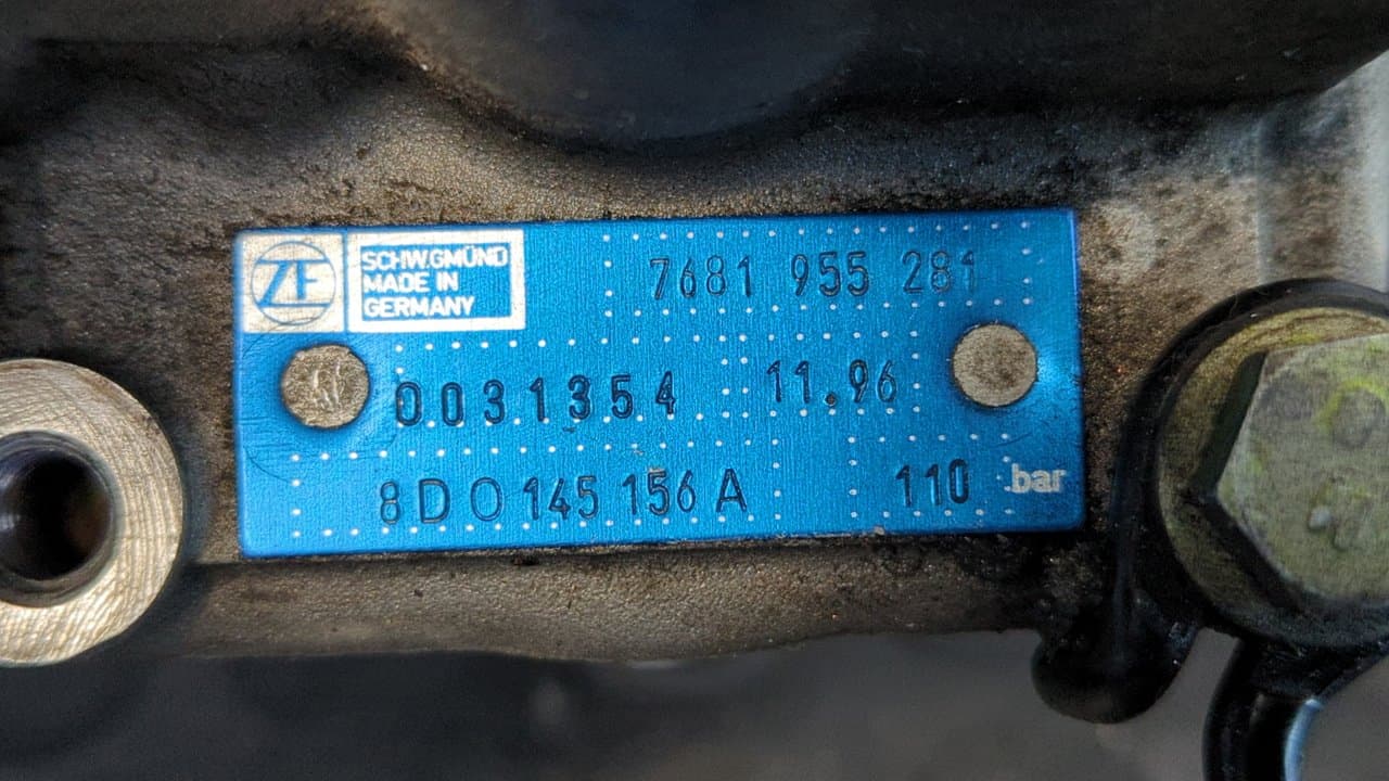 Recambio de BOMBA DIRECCION para AUDI A4 AVANT (B5) 1.8 T Avant AEB referencia OEM IAM 8D0145156A    - BLANCO 6