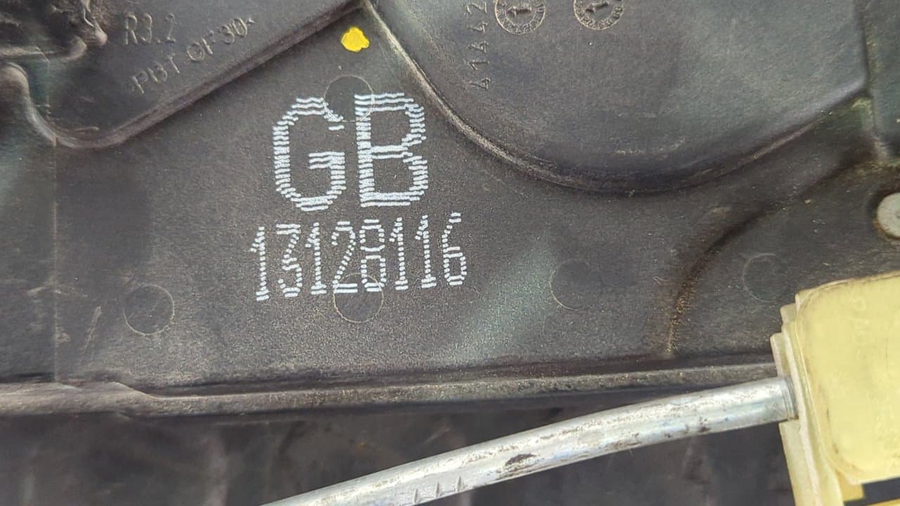 Recambio de CERRADURA PUERTA TRASERA DERECHA para OPEL ASTRA H BERLINA Cosmo Z18XE referencia OEM IAM 13128116   - NEGRO 4