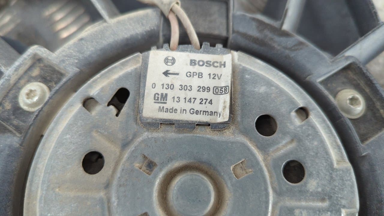 Recambio de ELECTROVENTILADOR para OPEL ASTRA H BERLINA Cosmo Z18XE referencia OEM IAM 13128828   - NEGRO 2