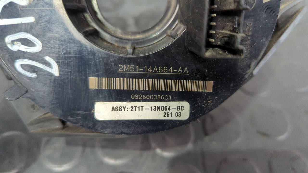 Recambio de ANILLO AIRBAG para FORD TOURNEO CONNECT (TC7) Familiar HCPB referencia OEM IAM 2M5114A664AA   - BLANCO 6