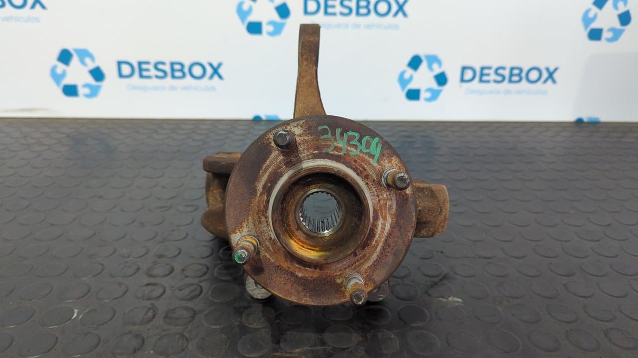 Recambio de MANGUETA DELANTERA IZQUIERDA para FORD FIESTA (CBK) F6JA referencia OEM IAM 2S613K171    - BLANCO 3
