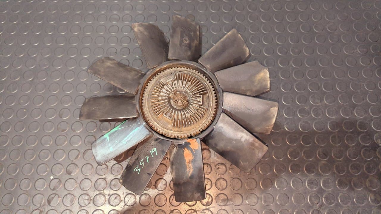 Recambio de VENTILADOR VISCOSO MOTOR para FORD TRANSIT, CAJA ABIERTA 86/92 Caja abierta  FT 100 largo D4DA referencia OEM IAM 95VB8600AD   - BLANCO