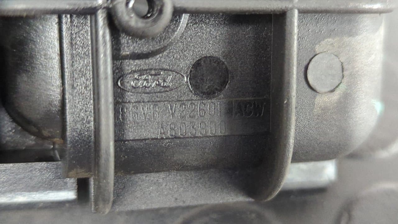 Recambio de MANETA INTERIOR DELANTERA IZQUIERDA para FORD TRANSIT, CAJA ABIERTA 86/92 Caja abierta  FT 100 largo D4DA referencia OEM IAM 86VBV22601ACW   - BLANCO 3