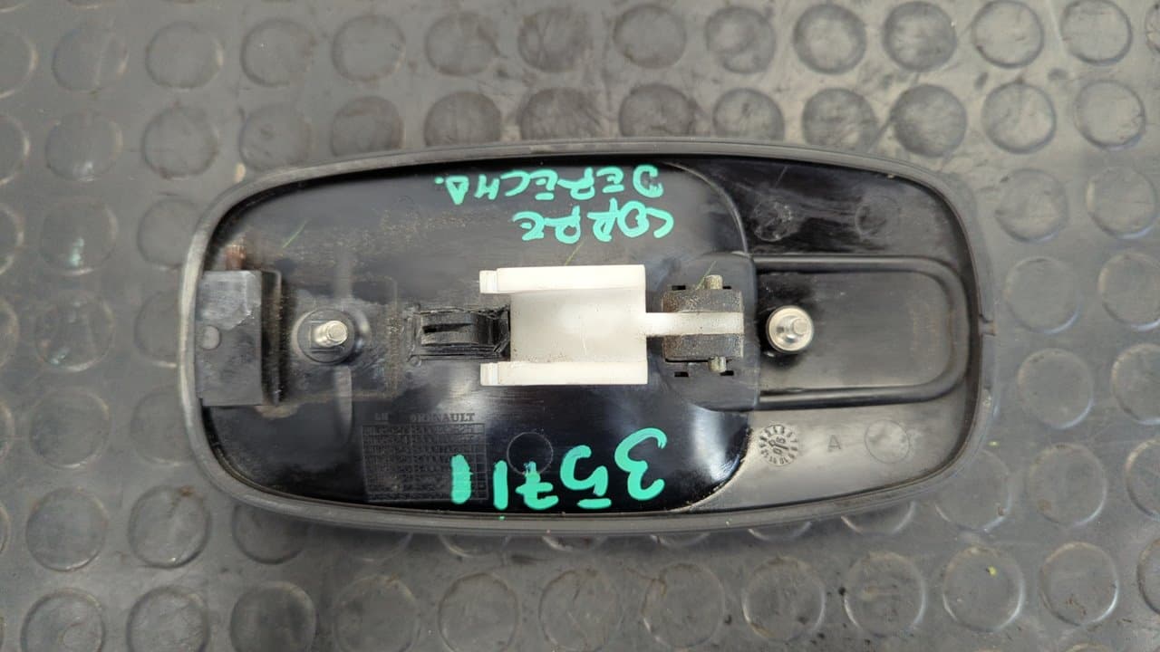 Recambio de MANETA  PUERTA CORREDERA DERECHA para RENAULT TRAFIC COMBI (AB 4.01) 9 - plazas  (L2H1)  acristalado, Combi largo G9UB7 referencia OEM IAM 91168527   - BLANCO 2