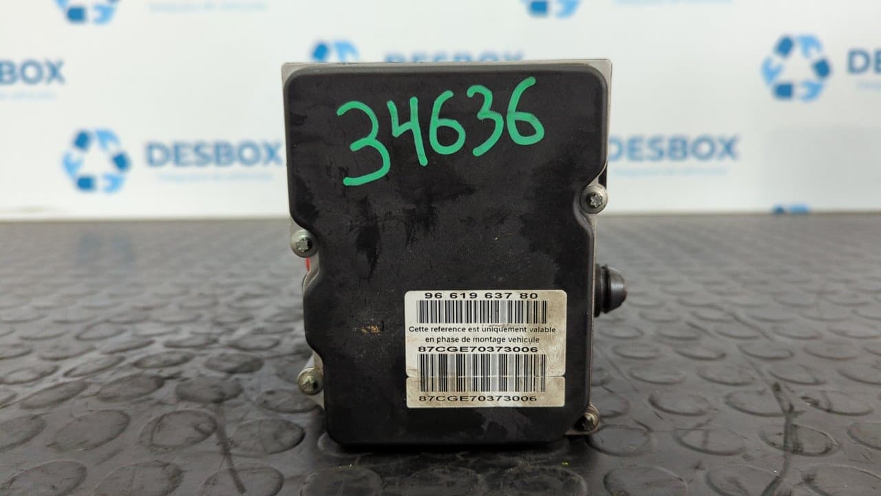 Recambio de ABS para CITROEN C4 PICASSO 9HZ referencia OEM IAM 9661963780   - GRIS 9
