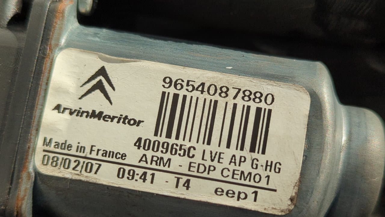 Recambio de ELEVALUNAS DELANTERO IZQUIERDO para CITROEN C4 PICASSO Cool 9HZ referencia OEM IAM 9654087880   - GRIS 4