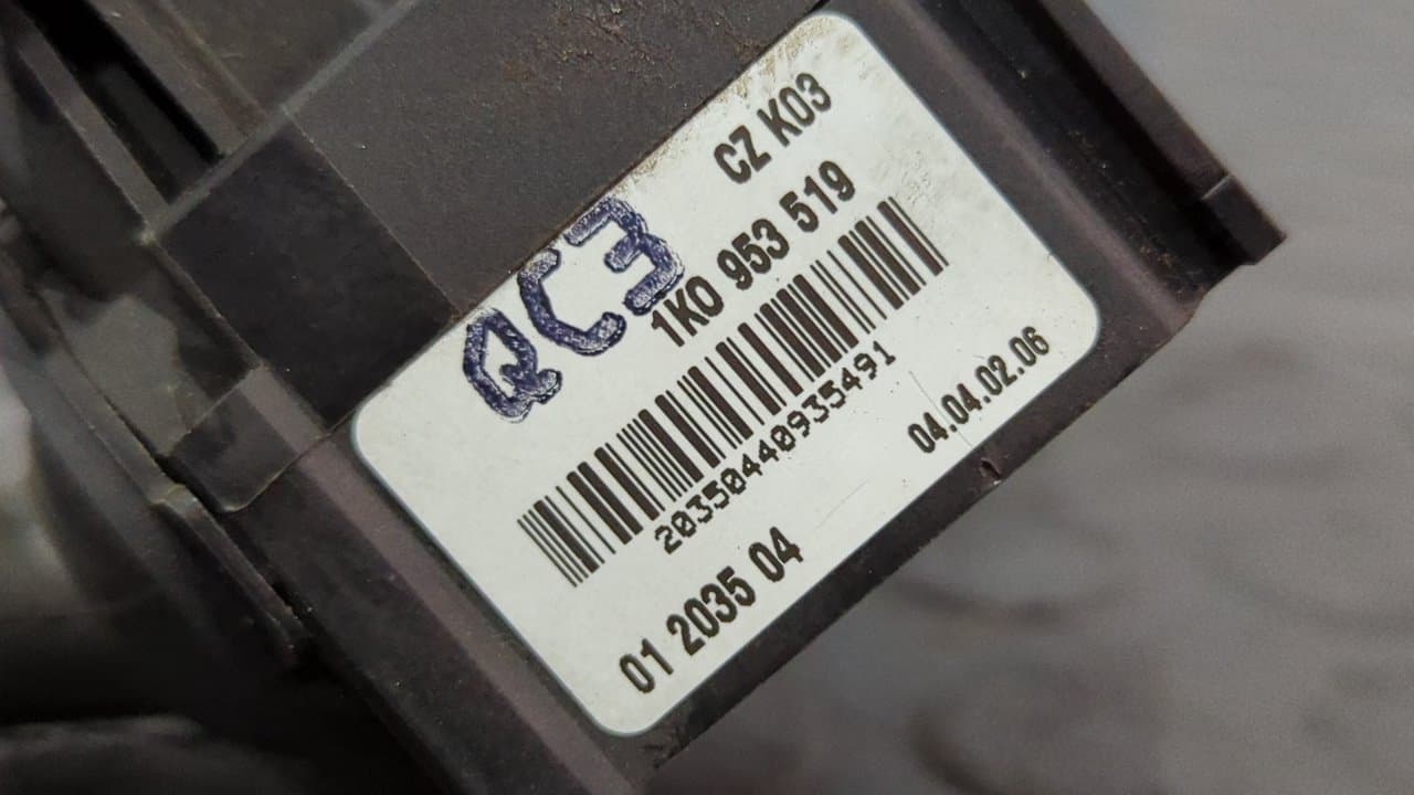 Recambio de MANDO LIMPIA para VOLKSWAGEN CADDY KA/KB (2K) 2.0 SDI BDJ referencia OEM IAM 1K0953519   - BLANCO 8