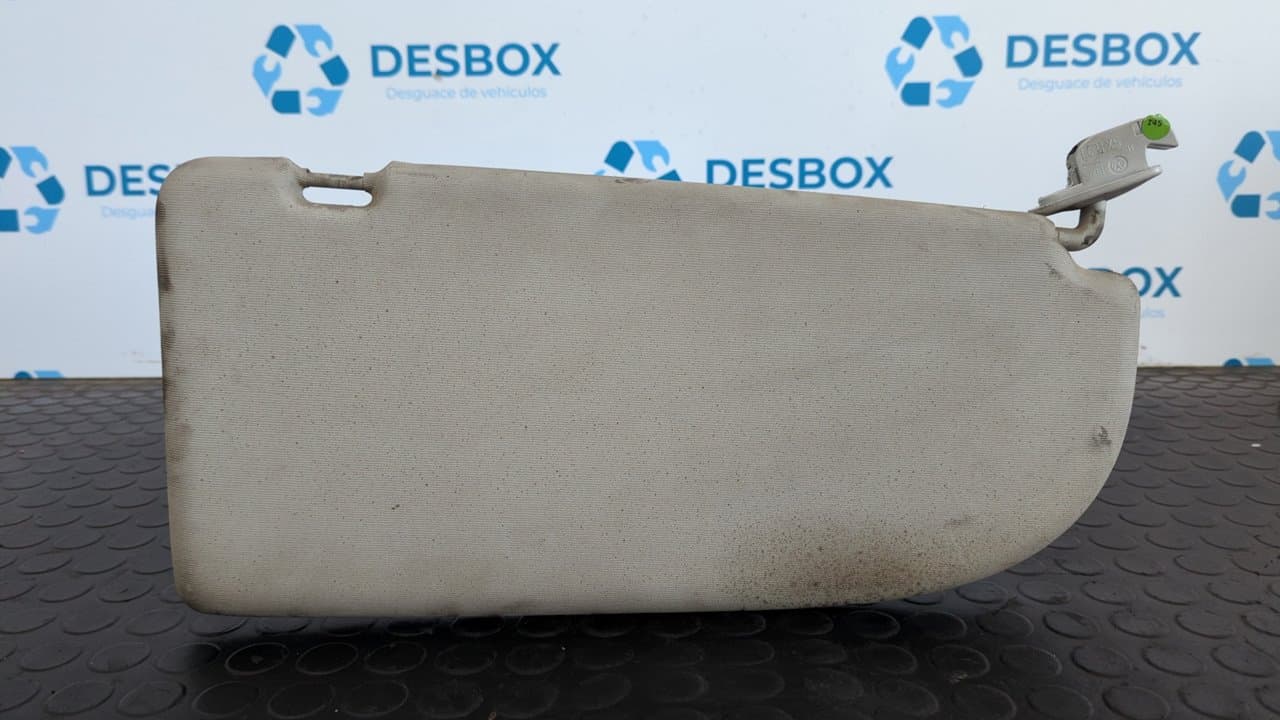 Recambio de PARASOL IZQUIERDO para VOLKSWAGEN CADDY KA/KB (2K) 2.0 SDI BDJ referencia OEM IAM 2K0857551A   - BLANCO 5