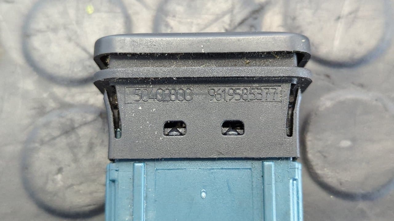 Recambio de INTERRUPTOR para PEUGEOT 406 BERLINA (S1/S2) SRDT RHZ referencia OEM IAM 9619585377   - GRIS 3