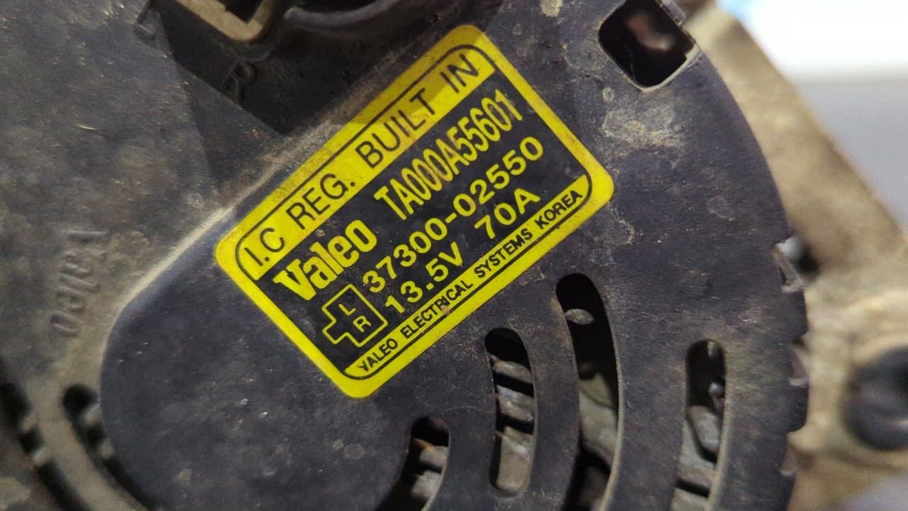 Recambio de ALTERNADOR para HYUNDAI GETZ (TB) 1.1 12V CAT G4HD referencia OEM IAM 3730002550   - GRIS 7