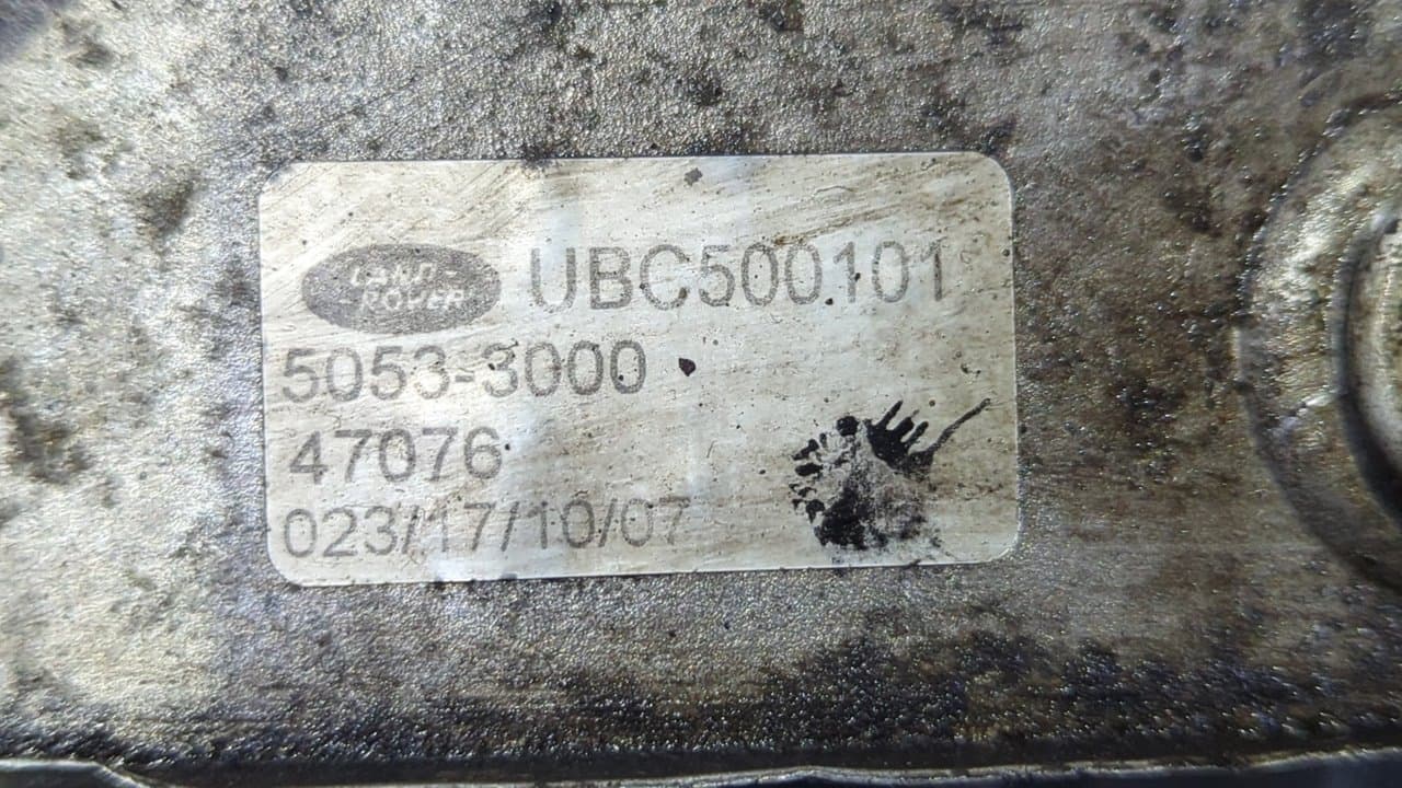 Recambio de NO IDENTIFICADO para LAND ROVER RANGE ROVER SPORT 368DT referencia OEM IAM UBC500101   - NEGRO 6