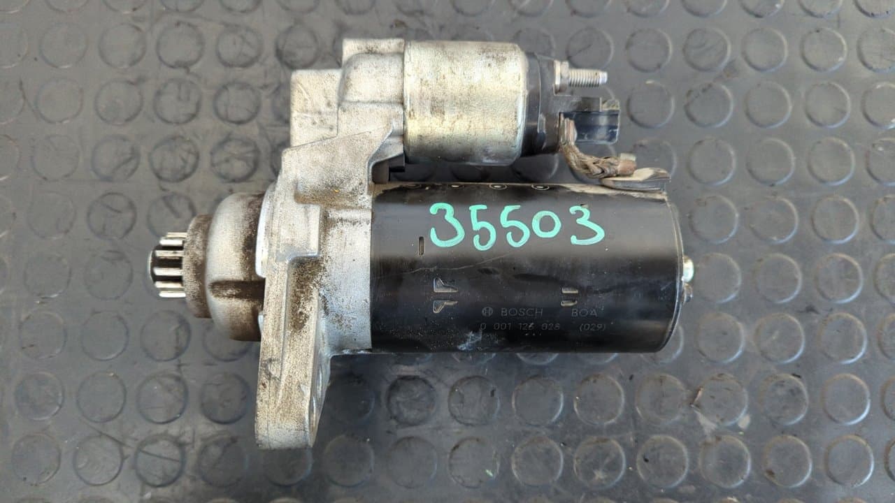 Recambio de MOTOR ARRANQUE para VOLKSWAGEN POLO (6R1) Advance CAY referencia OEM IAM 02Z911023N   - NEGRO 3