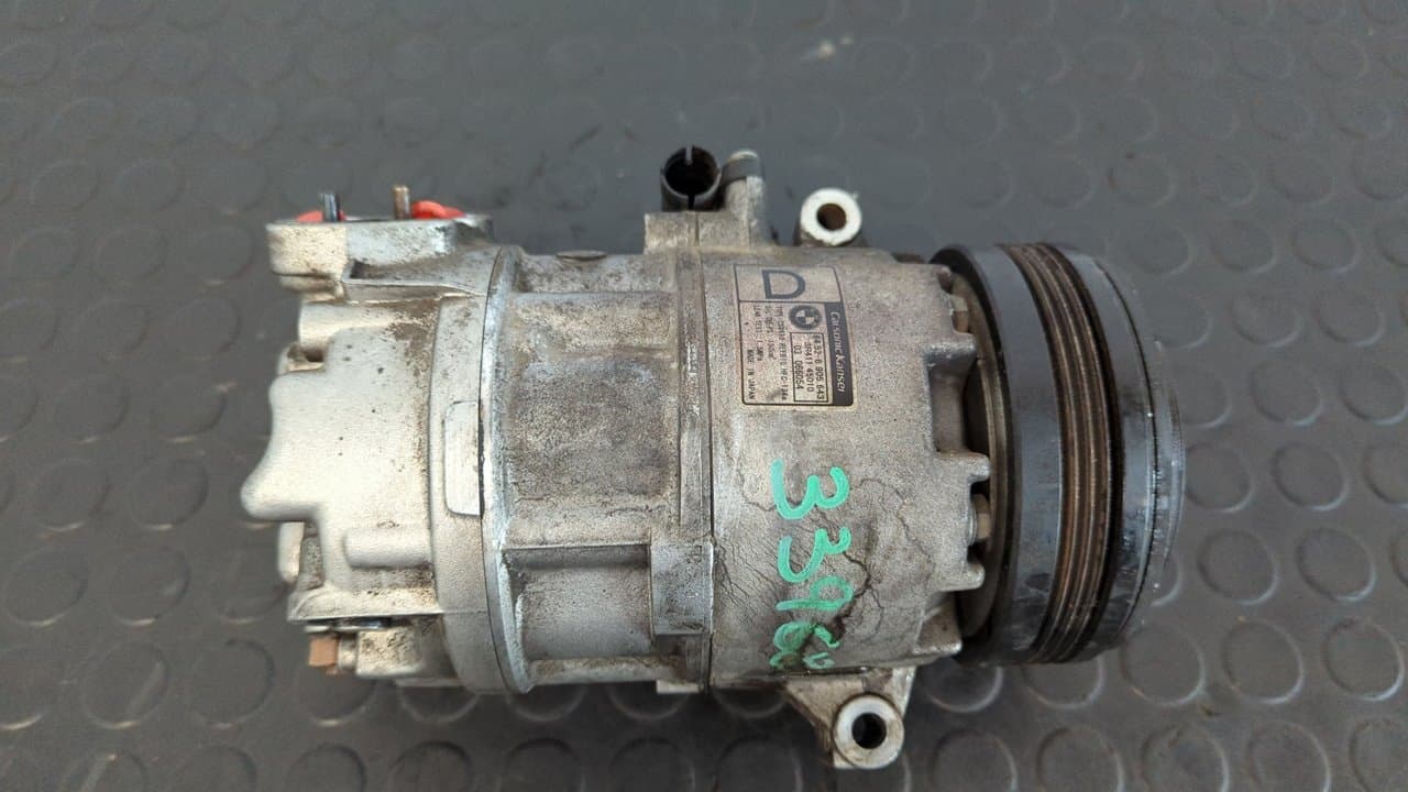Recambio de COMPRESOR AIRE ACONDICIONADO para BMW SERIE 3 COMPACT (E46) 2.0 16V Diesel CAT M47N204D4 referencia OEM IAM  64526905643 - ROJO GRANATE 5