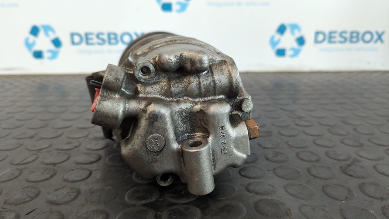 Recambio de COMPRESOR AIRE ACONDICIONADO para BMW SERIE 3 COMPACT (E46) 2.0 16V Diesel CAT M47N204D4 referencia OEM IAM  64526905643 - ROJO GRANATE 3