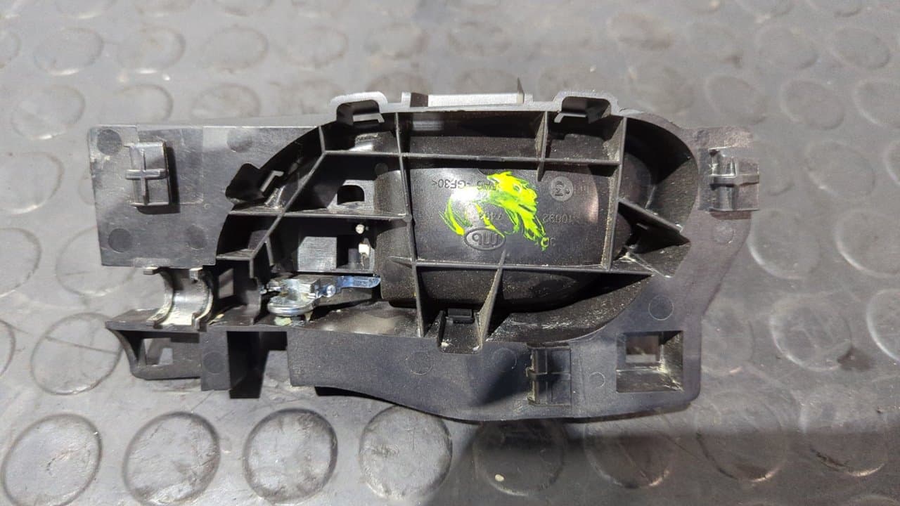 Recambio de MANETA INTERIOR DELANTERA DERECHA para PEUGEOT 308 Confort 5FW referencia OEM IAM 9660525380 - GRIS 3