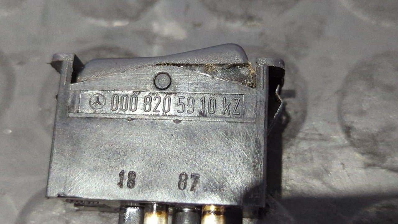 Recambio de MANDO MULTIFUNCION para MERCEDES-BENZ CLASE S (W126) BERLINA+COUPE SE 300 M103981 referencia OEM IAM 1266830235 - GRIS 3