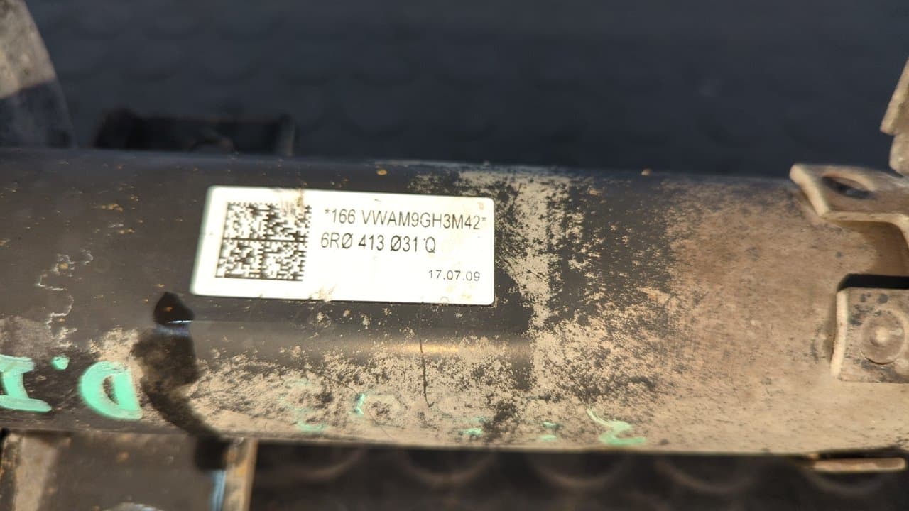 Recambio de AMORTIGUADOR DELANTERO IZQUIERDO para VOLKSWAGEN POLO (6R1) Advance CAY referencia OEM IAM 6R0413031Q - NEGRO 5
