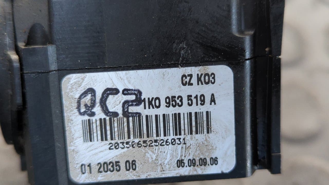 Recambio de MANDO LIMPIA para VOLKSWAGEN CADDY KA/KB (2K) Kombi BSU referencia OEM IAM 1K0953519A - AZUL 3