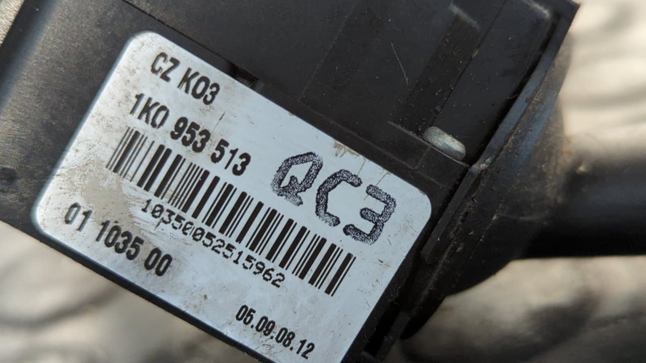 Recambio de MANDO INTERMITENTES para VOLKSWAGEN CADDY KA/KB (2K) Kombi BSU referencia OEM IAM 1K0953513 - AZUL 6
